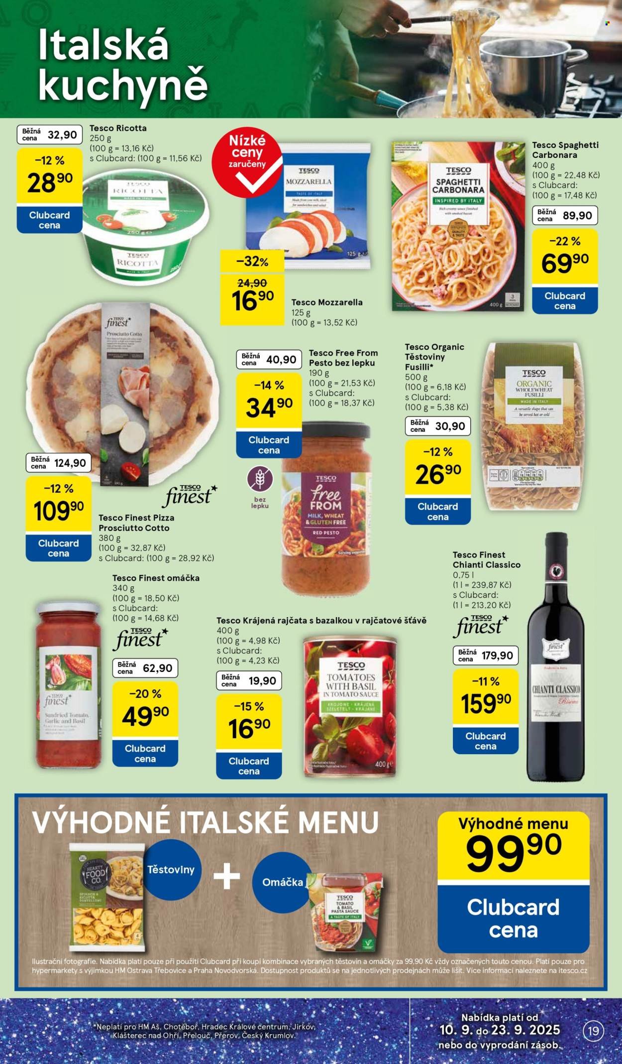 TESCO leták - 15 let s Clubcard (2025-09-17 - 2025-09-23)