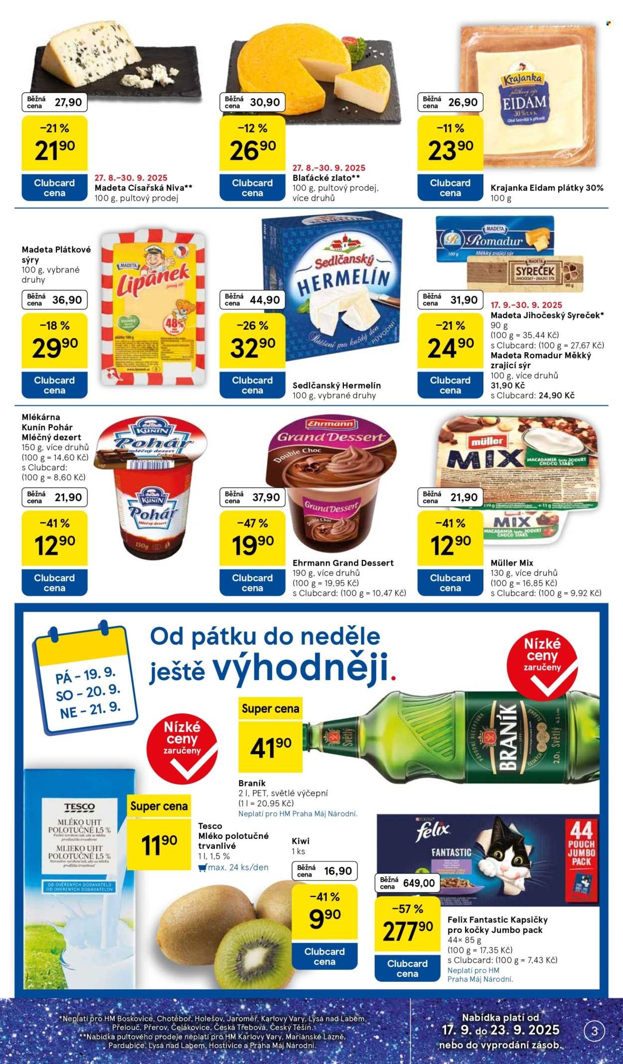 TESCO leták - 15 let s Clubcard (2025-09-17 - 2025-09-23)