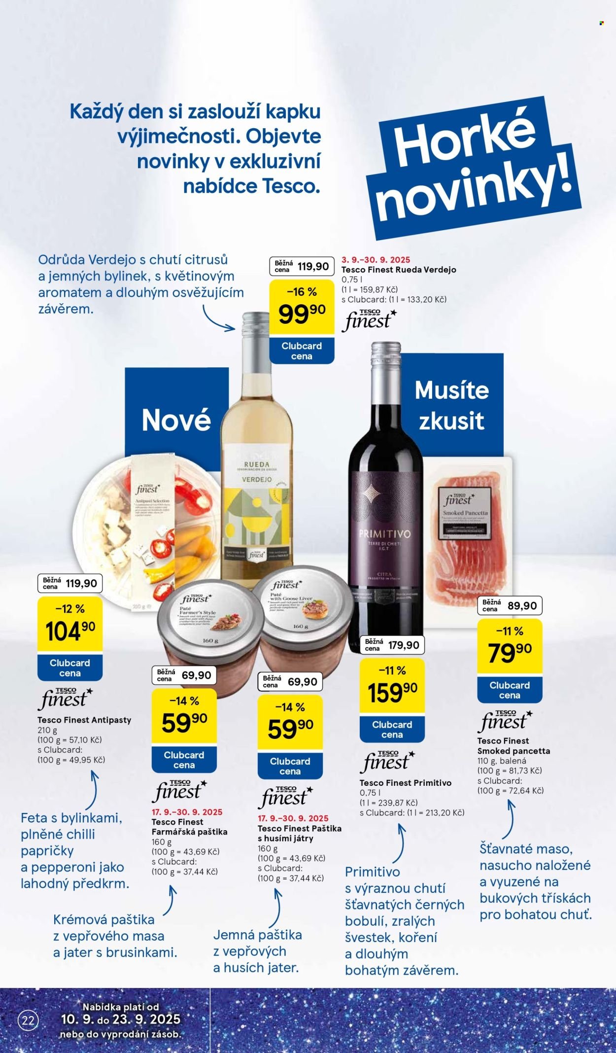 TESCO leták - 15 let s Clubcard (2025-09-17 - 2025-09-23)