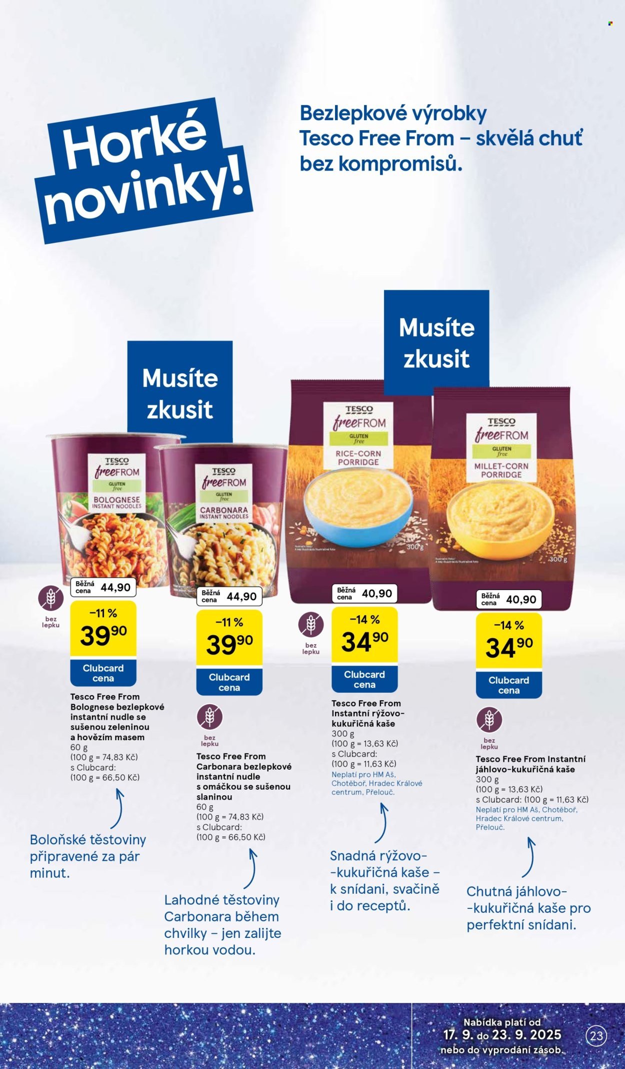 TESCO leták - 15 let s Clubcard (2025-09-17 - 2025-09-23)