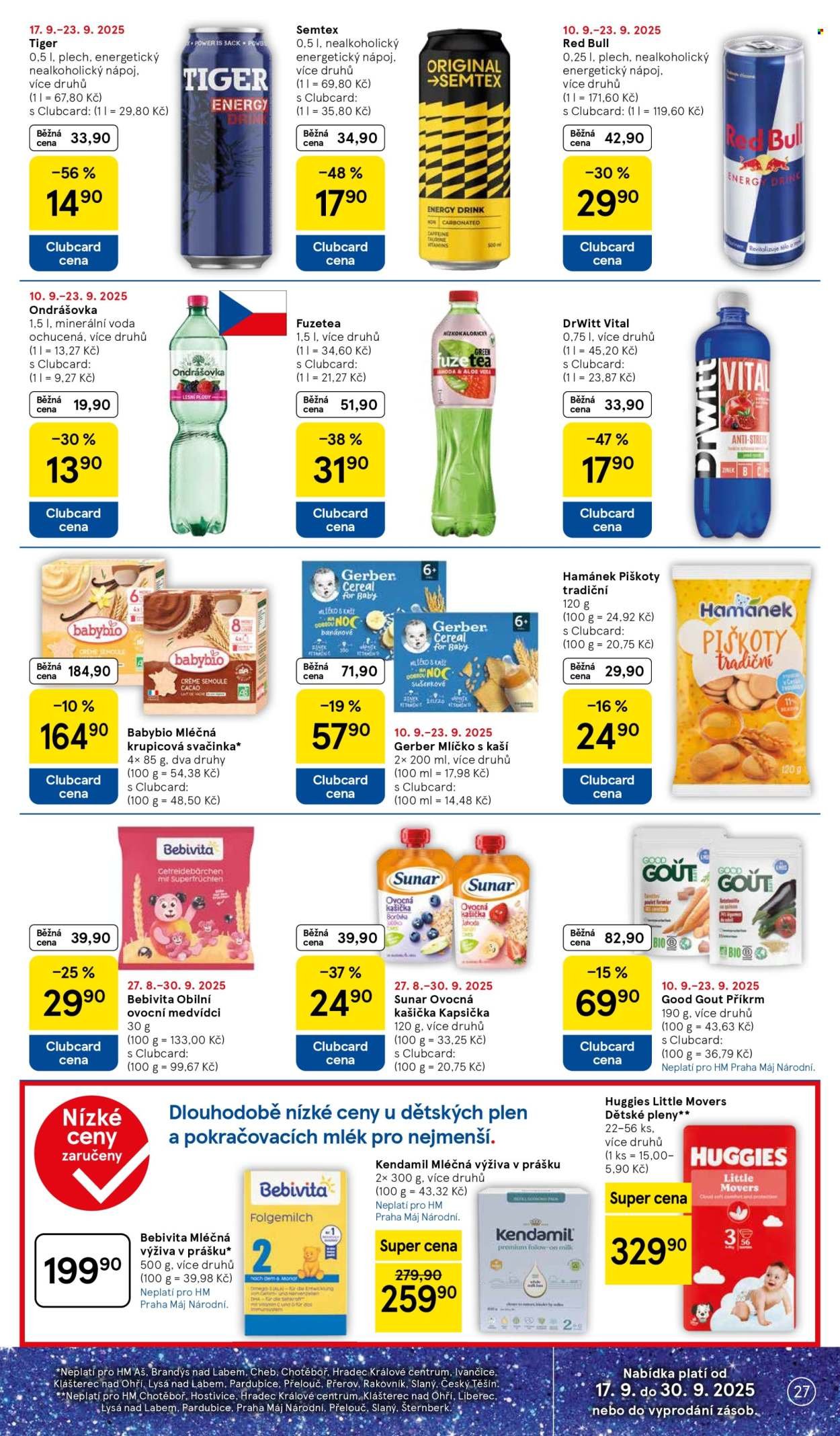 TESCO leták - 15 let s Clubcard (2025-09-17 - 2025-09-23)