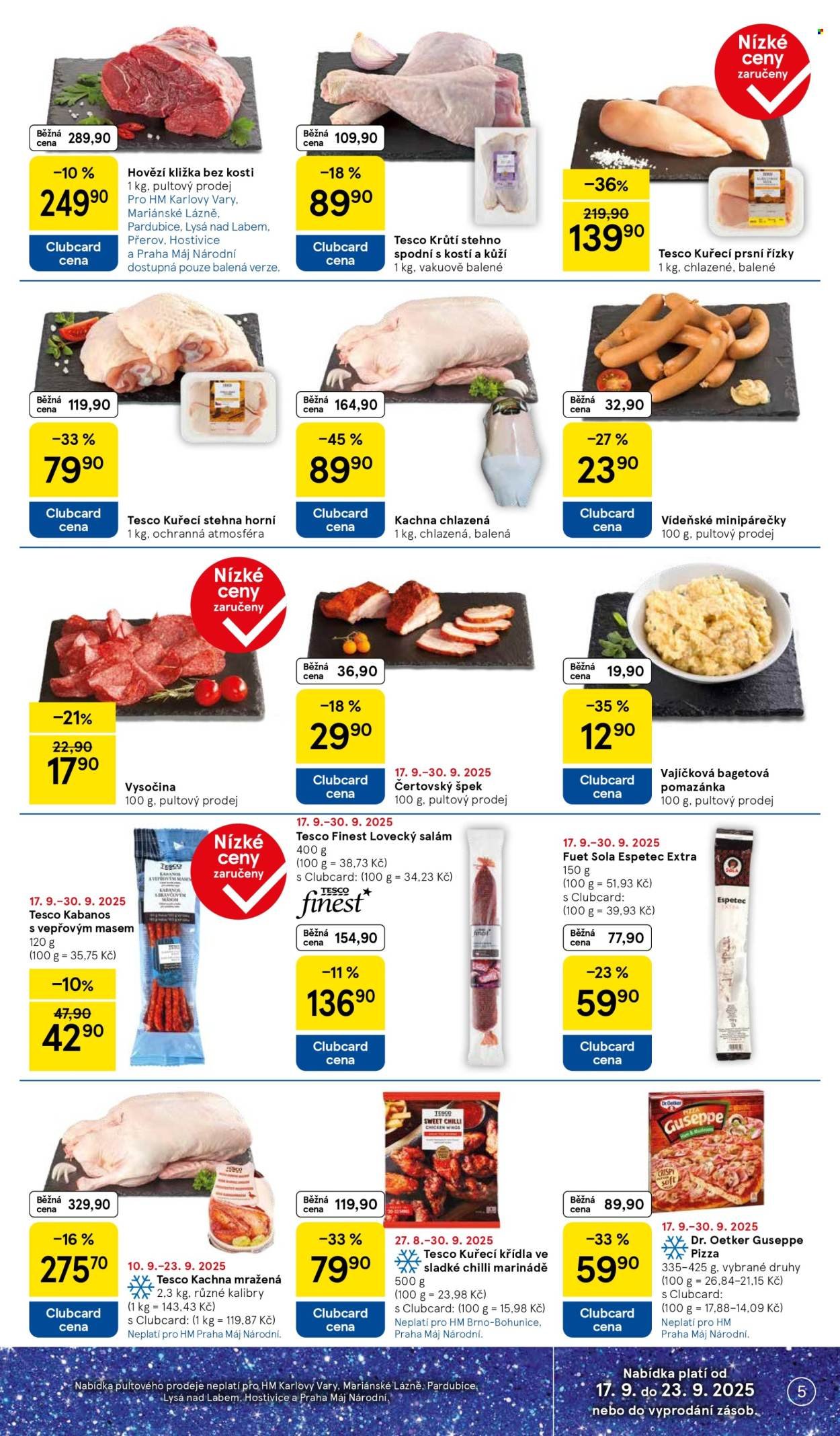 TESCO leták - 15 let s Clubcard (2025-09-17 - 2025-09-23)