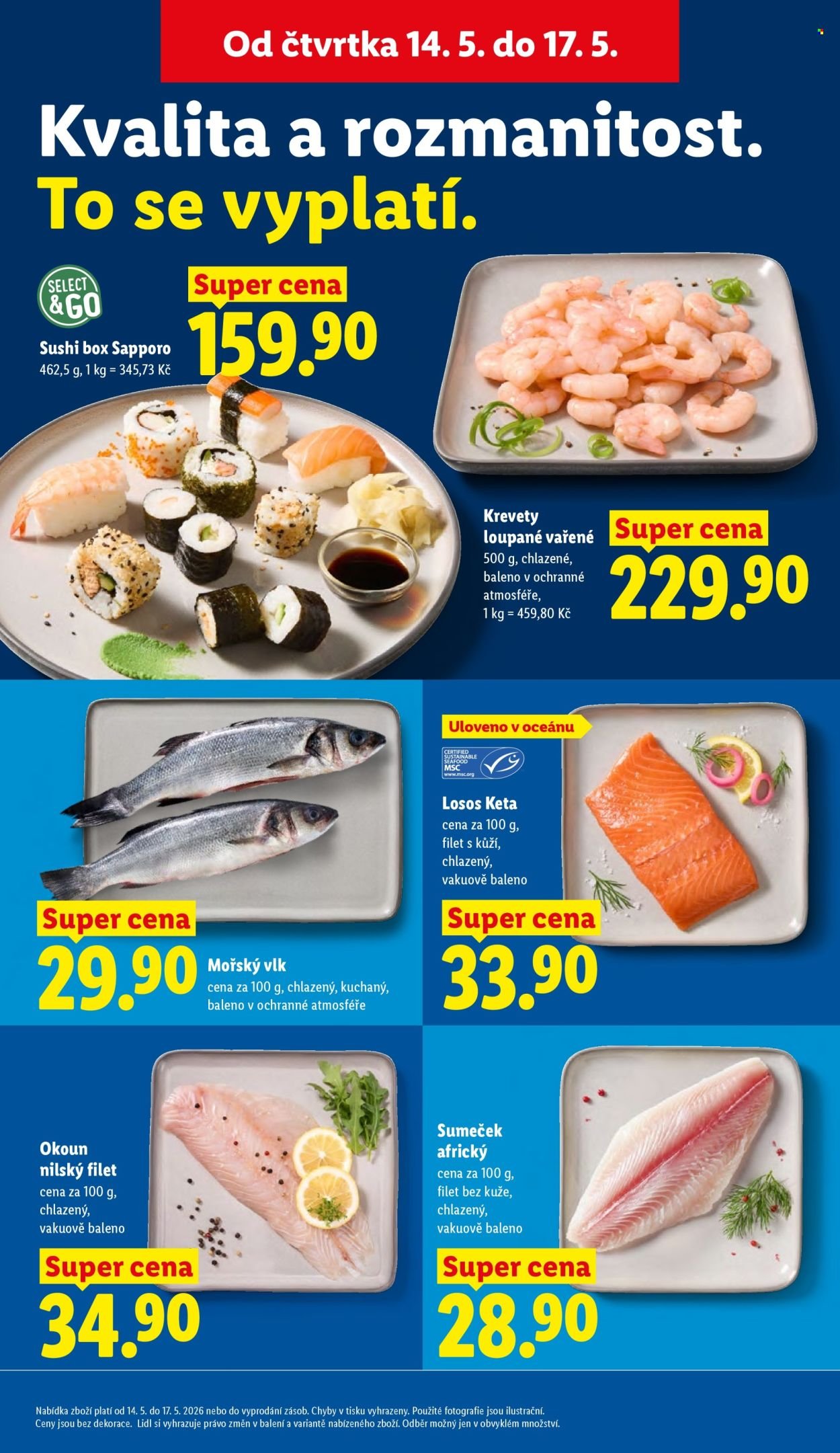 LIDL leták - Od čtvrtka 14.5.2026 (2026-05-14 - 2026-05-17)