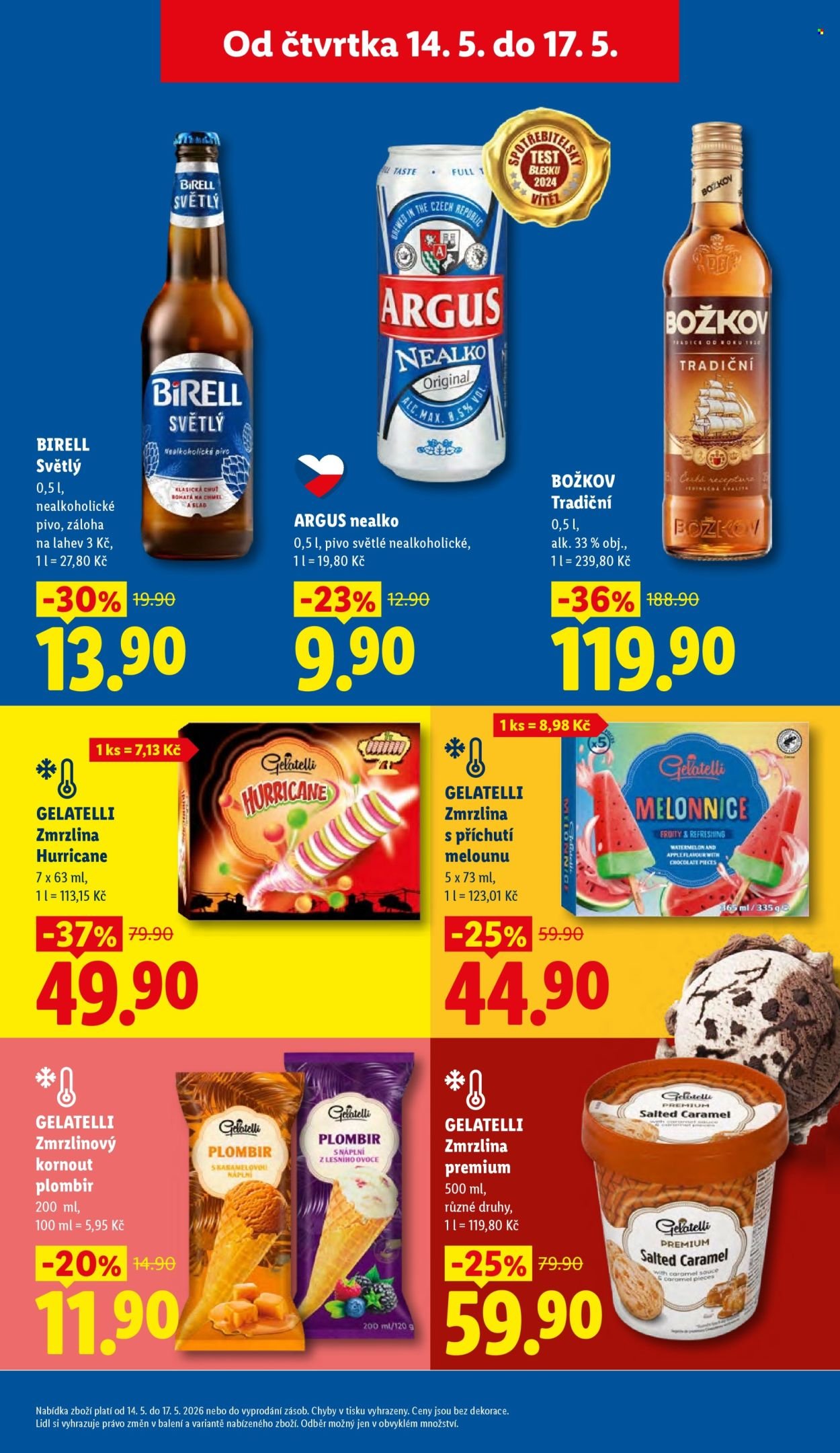 LIDL leták - Od čtvrtka 14.5.2026 (2026-05-14 - 2026-05-17)