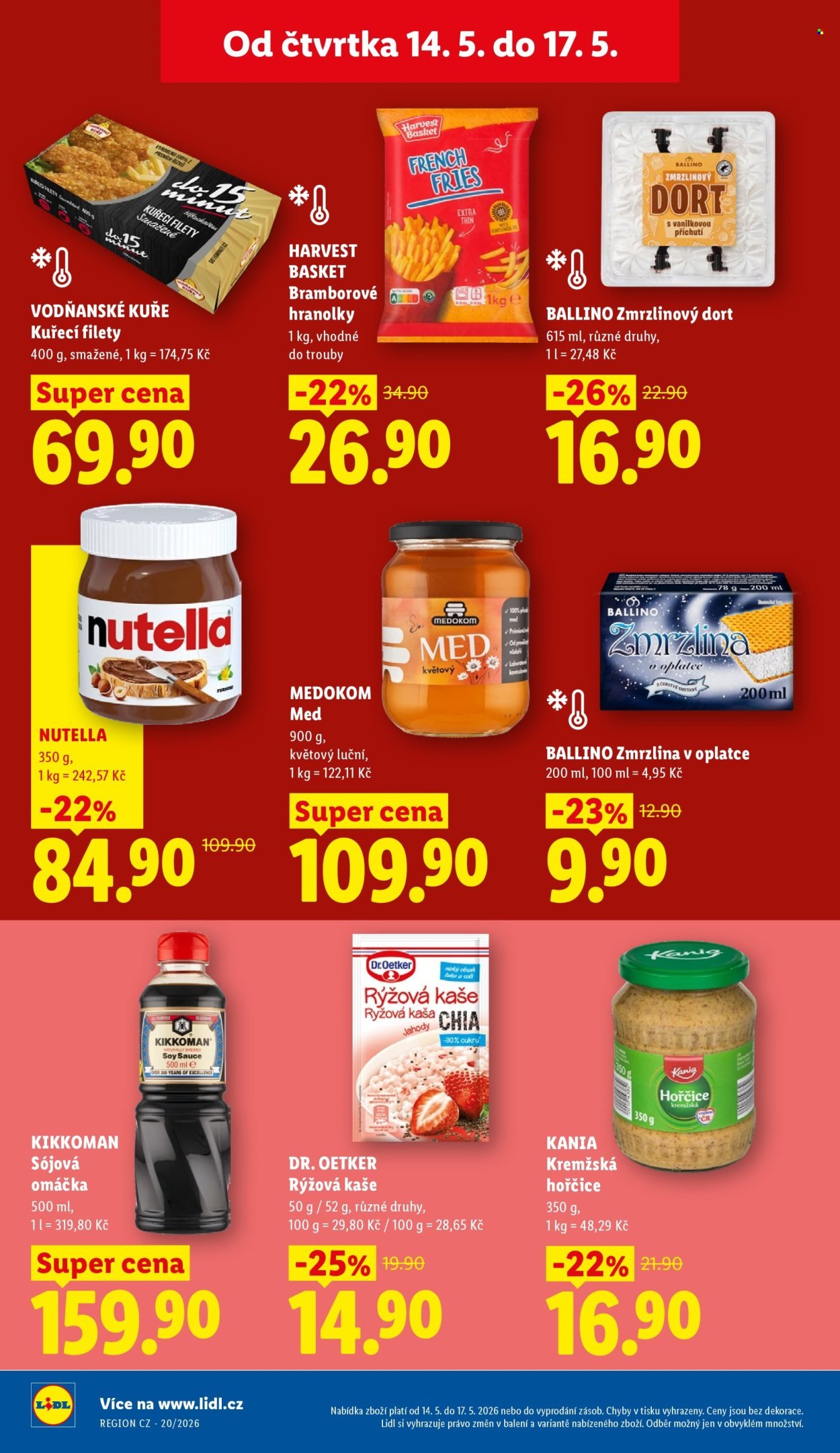 LIDL leták - Od čtvrtka 14.5.2026 (2026-05-14 - 2026-05-17)
