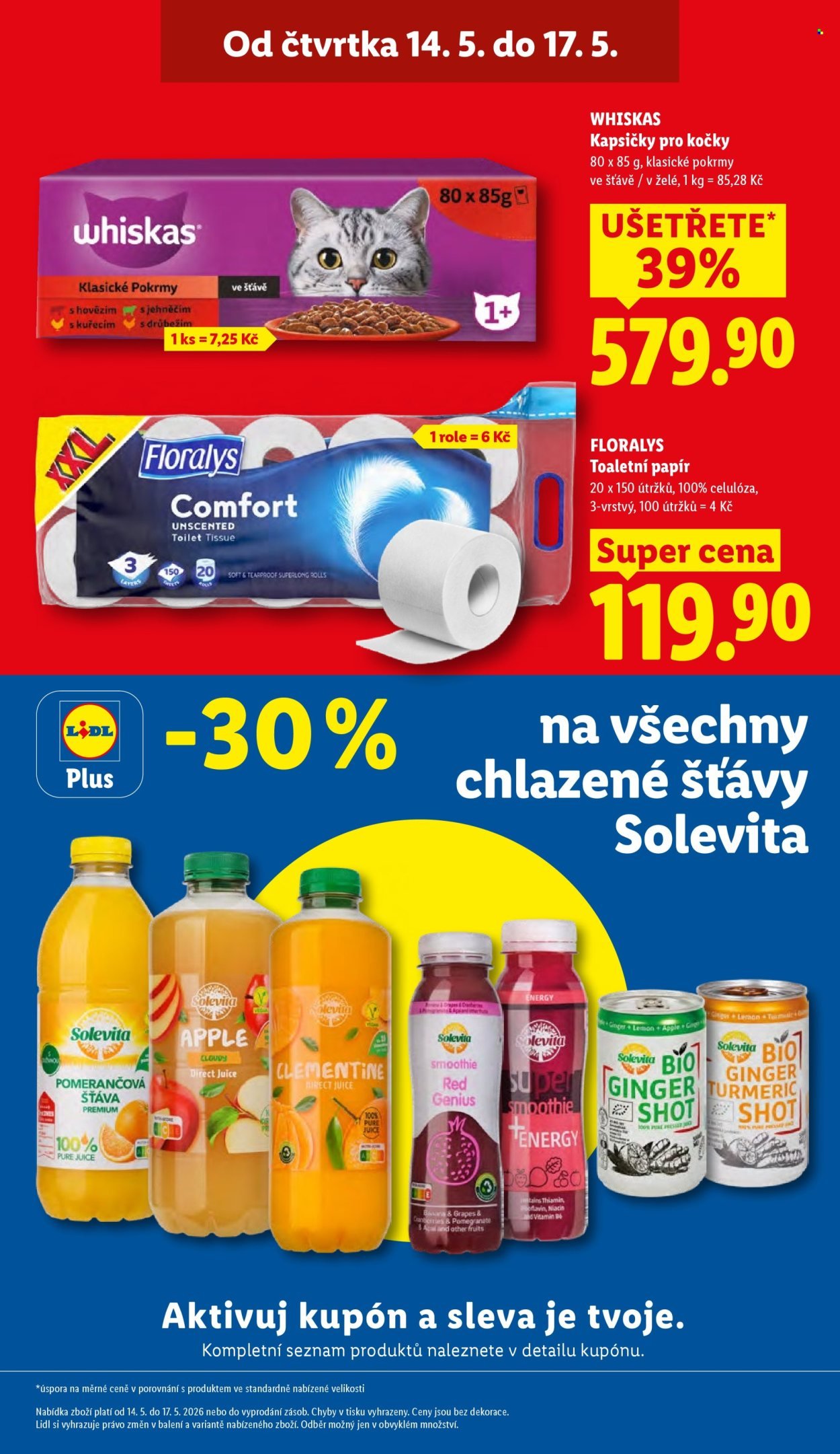 LIDL leták - Od čtvrtka 14.5.2026 (2026-05-14 - 2026-05-17)