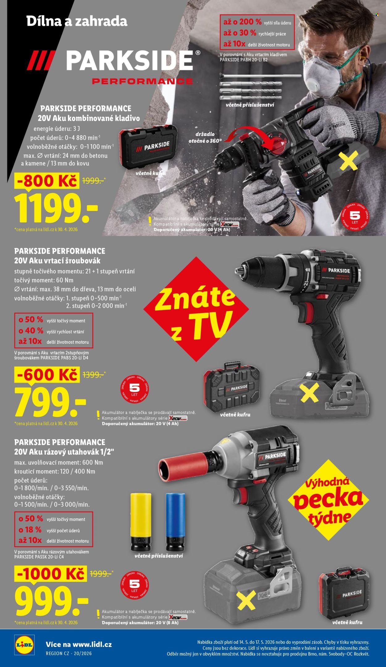 LIDL leták - Od čtvrtka 14.5.2026 (2026-05-14 - 2026-05-17)