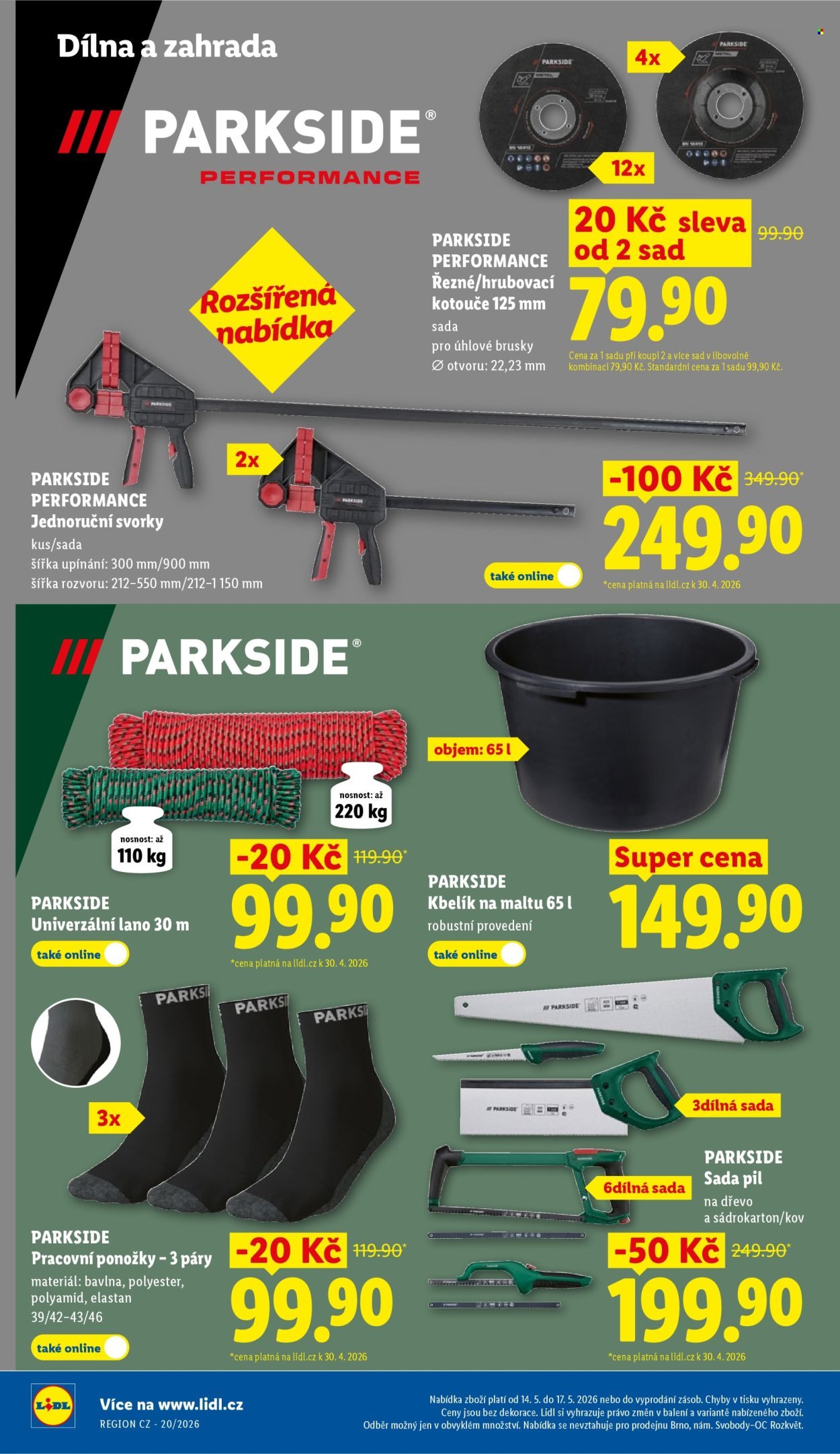 LIDL leták - Od čtvrtka 14.5.2026 (2026-05-14 - 2026-05-17)