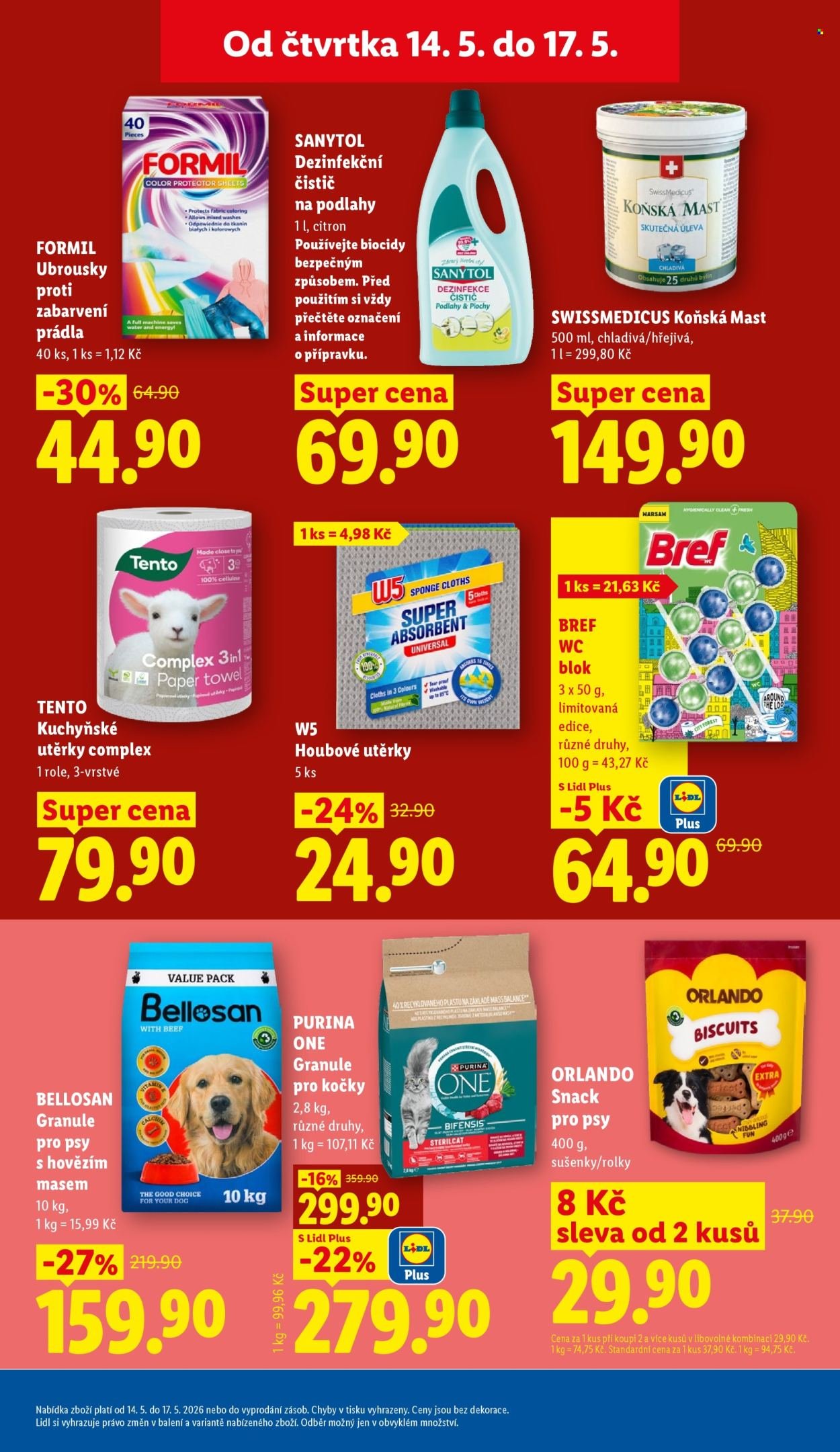 LIDL leták - Od čtvrtka 14.5.2026 (2026-05-14 - 2026-05-17)