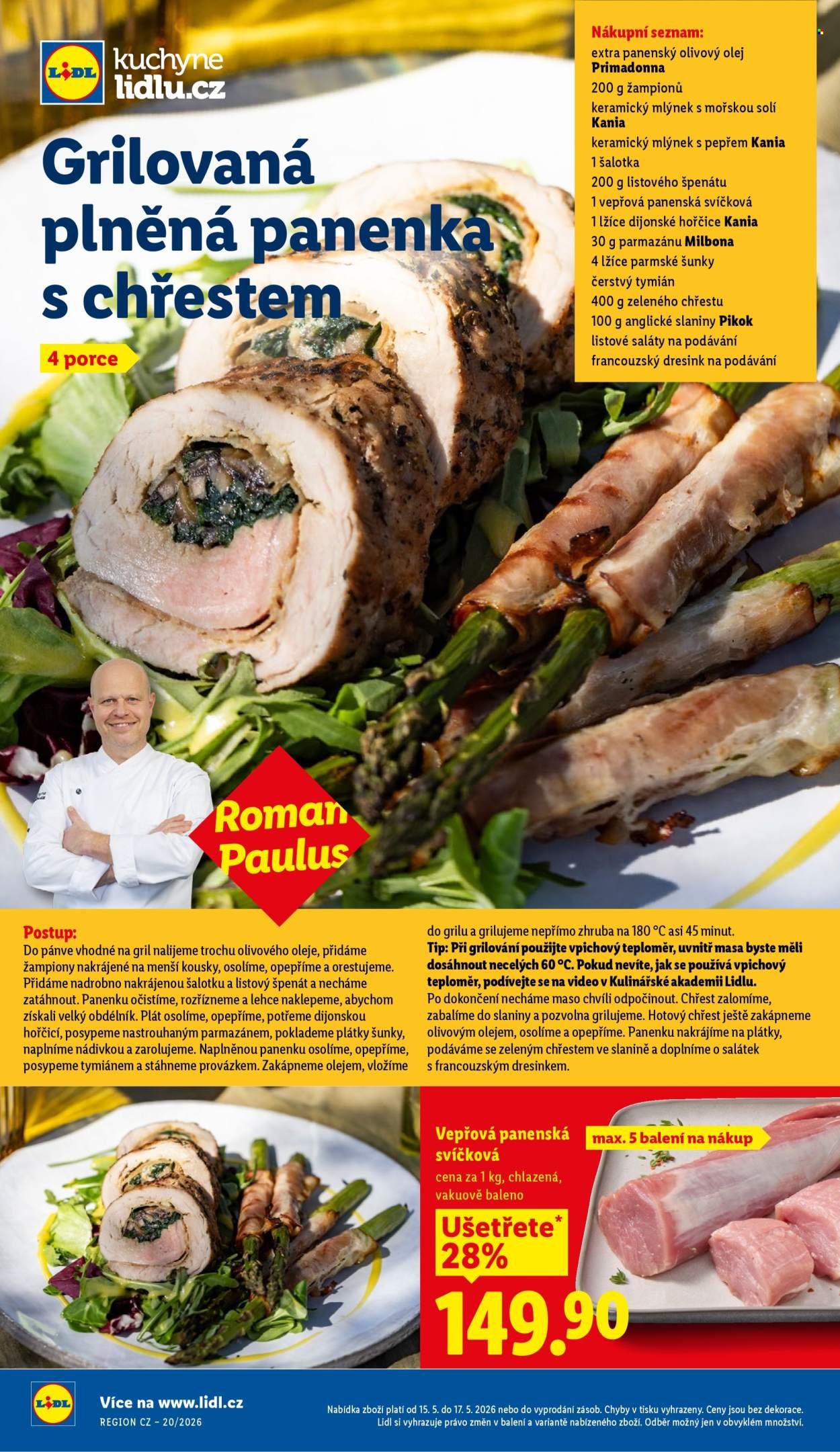 LIDL leták - Od čtvrtka 14.5.2026 (2026-05-14 - 2026-05-17)