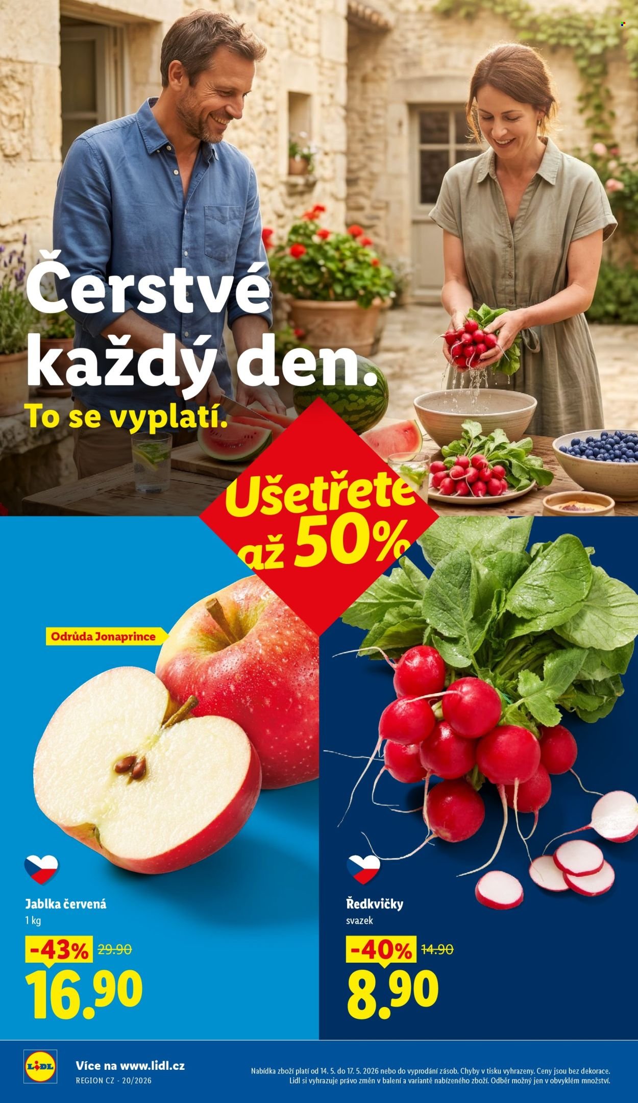 LIDL leták - Od čtvrtka 14.5.2026 (2026-05-14 - 2026-05-17)