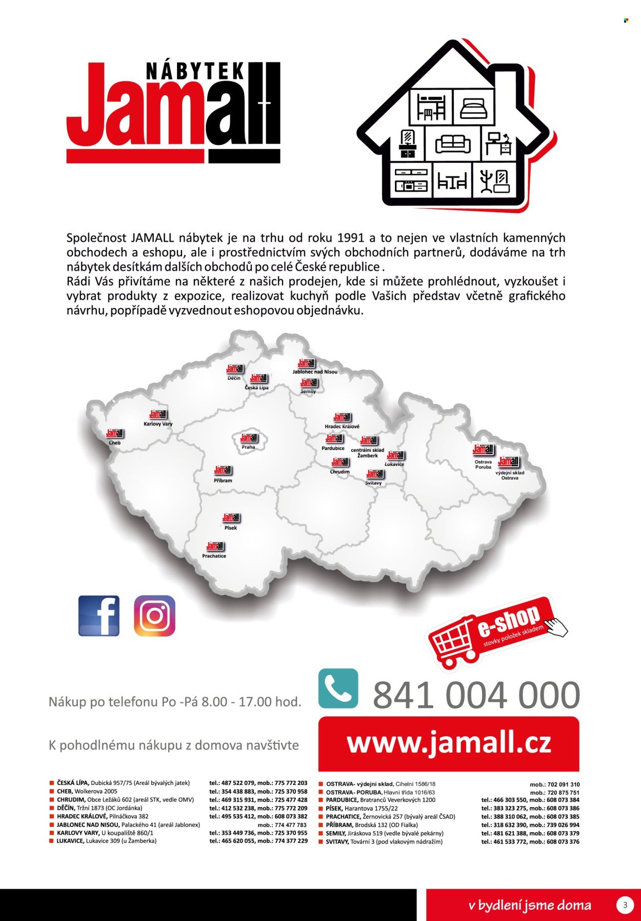 NÁBYTEK JAMALL leták - Nábytek Jamall