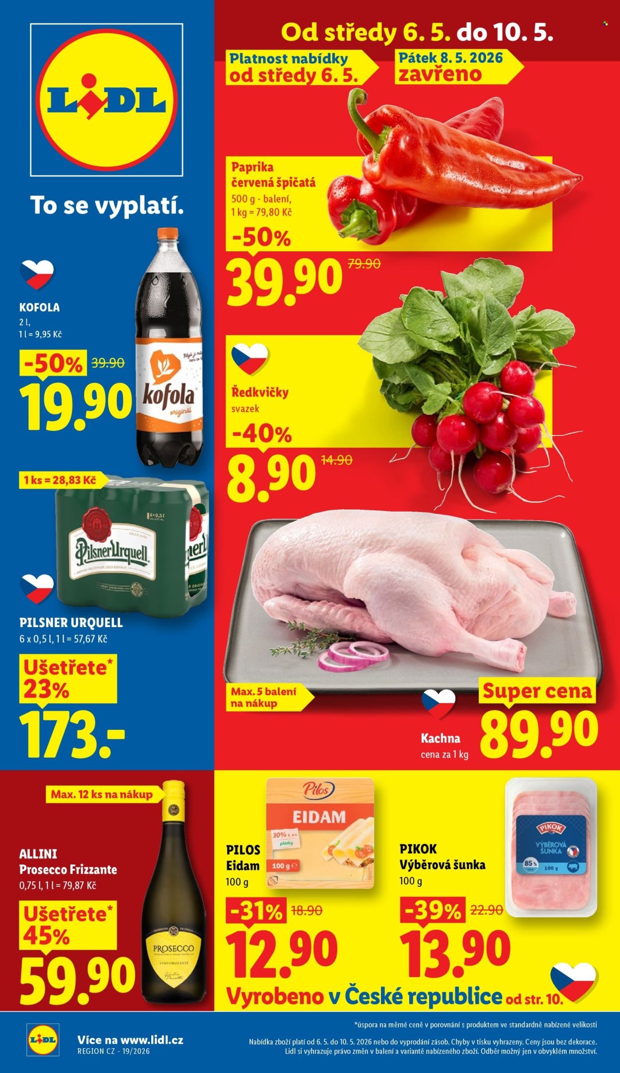 LIDL leták - Od středy 6.5.2026 (2026-05-06 - 2026-05-10)