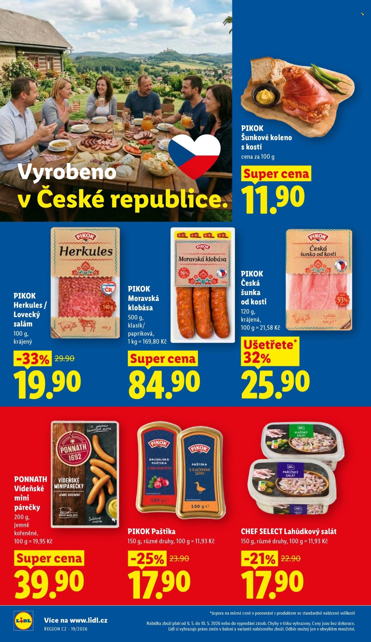 LIDL leták - Od středy 6.5.2026 (2026-05-06 - 2026-05-10)
