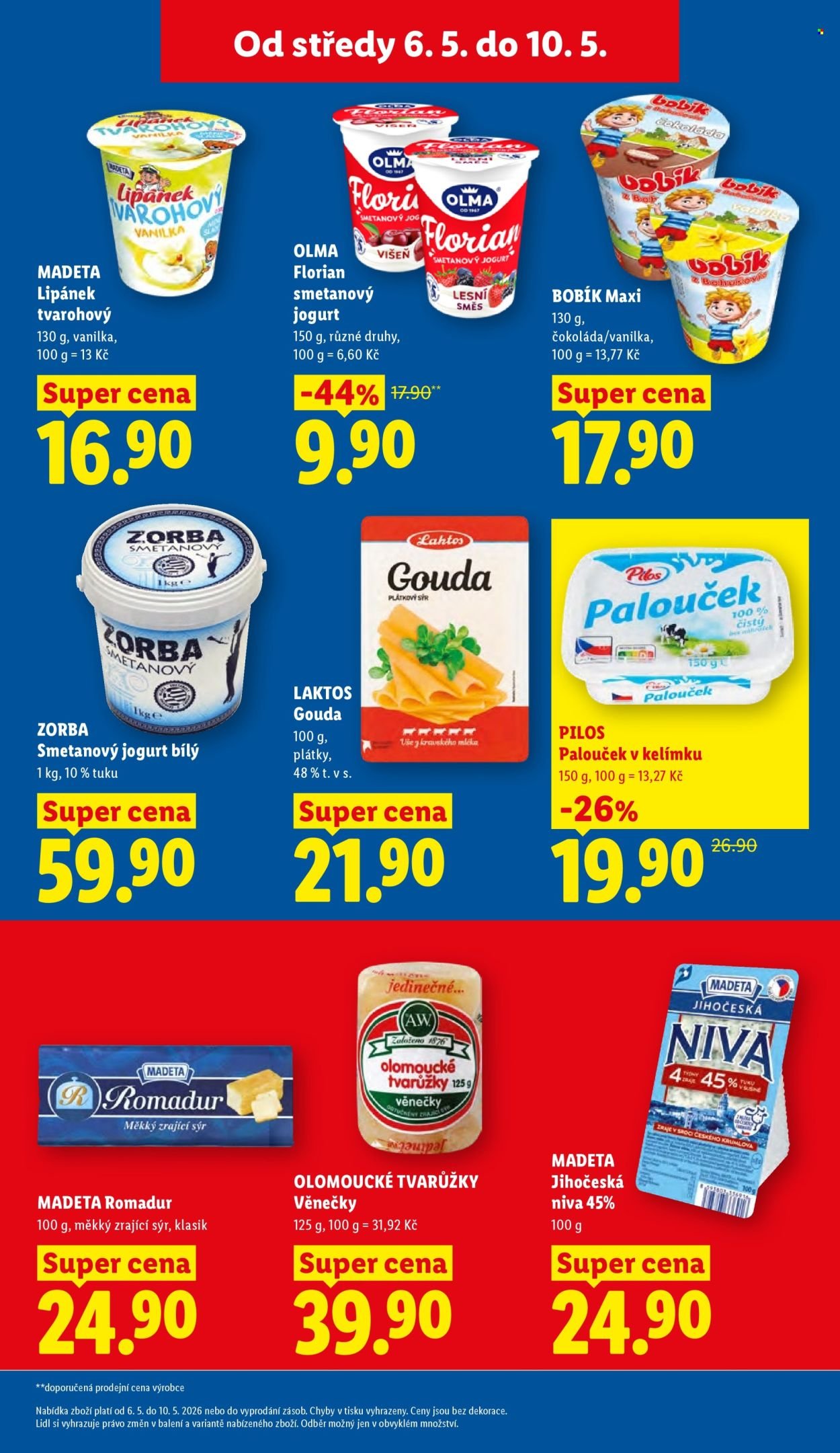 LIDL leták - Od středy 6.5.2026 (2026-05-06 - 2026-05-10)