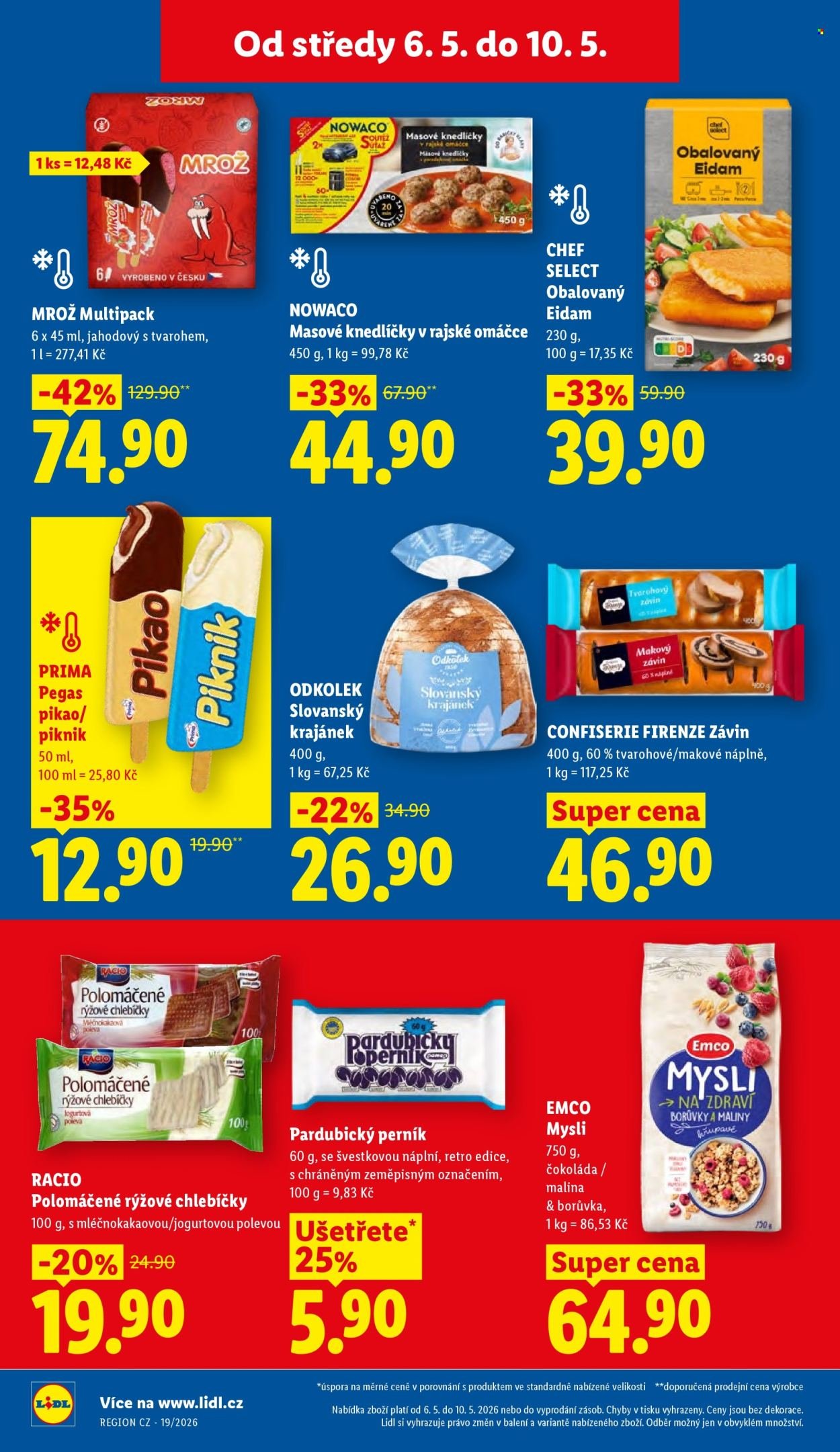 LIDL leták - Od středy 6.5.2026 (2026-05-06 - 2026-05-10)