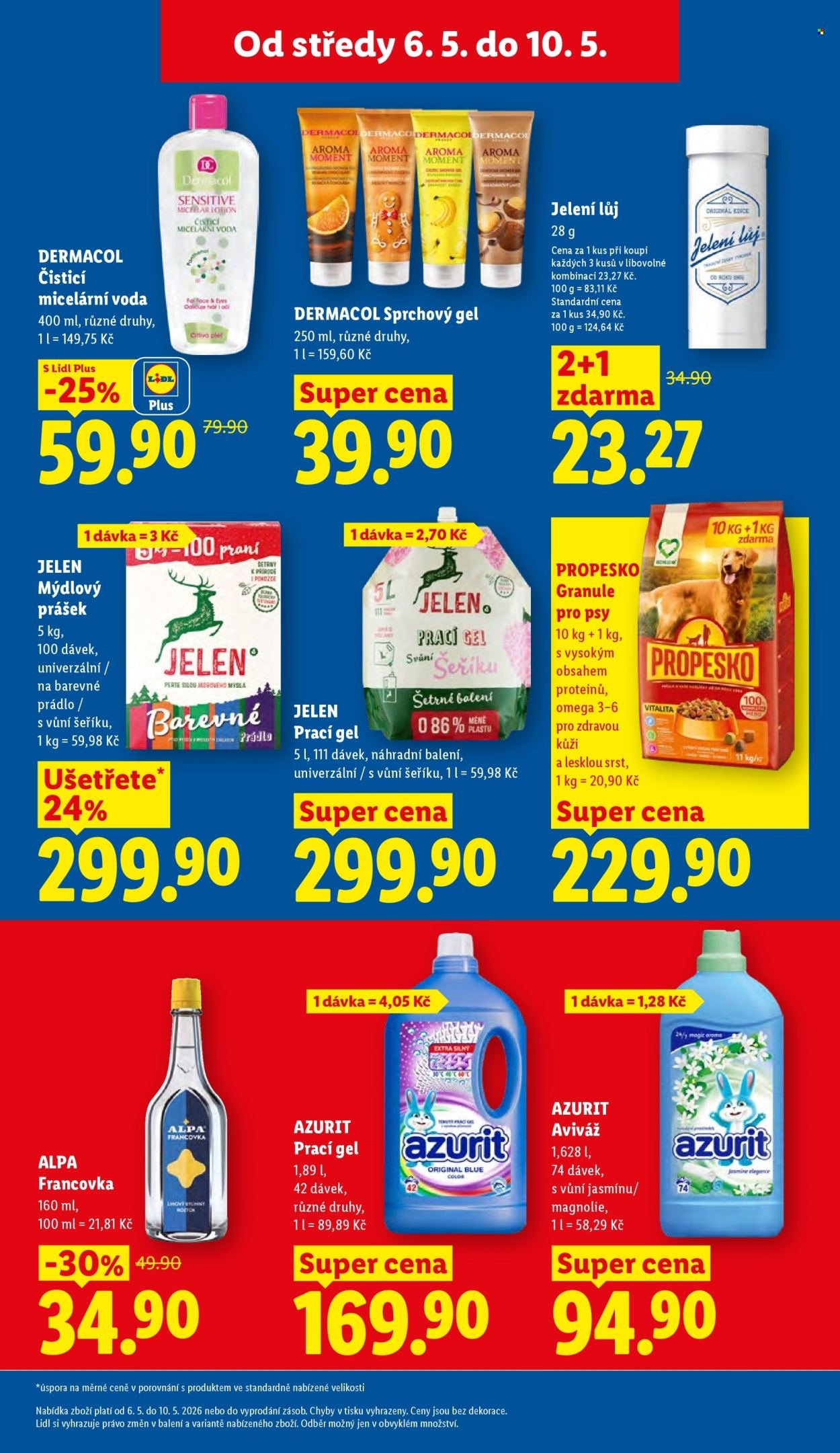 LIDL leták - Od středy 6.5.2026 (2026-05-06 - 2026-05-10)
