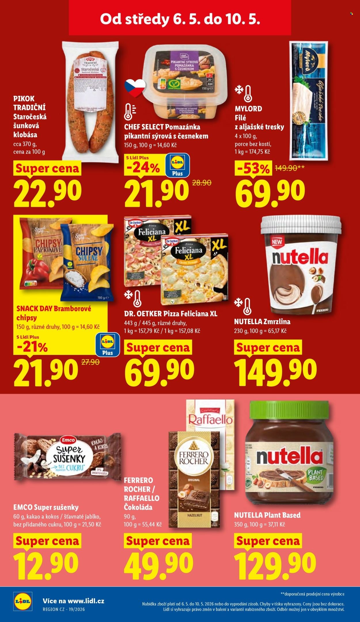 LIDL leták - Od středy 6.5.2026 (2026-05-06 - 2026-05-10)