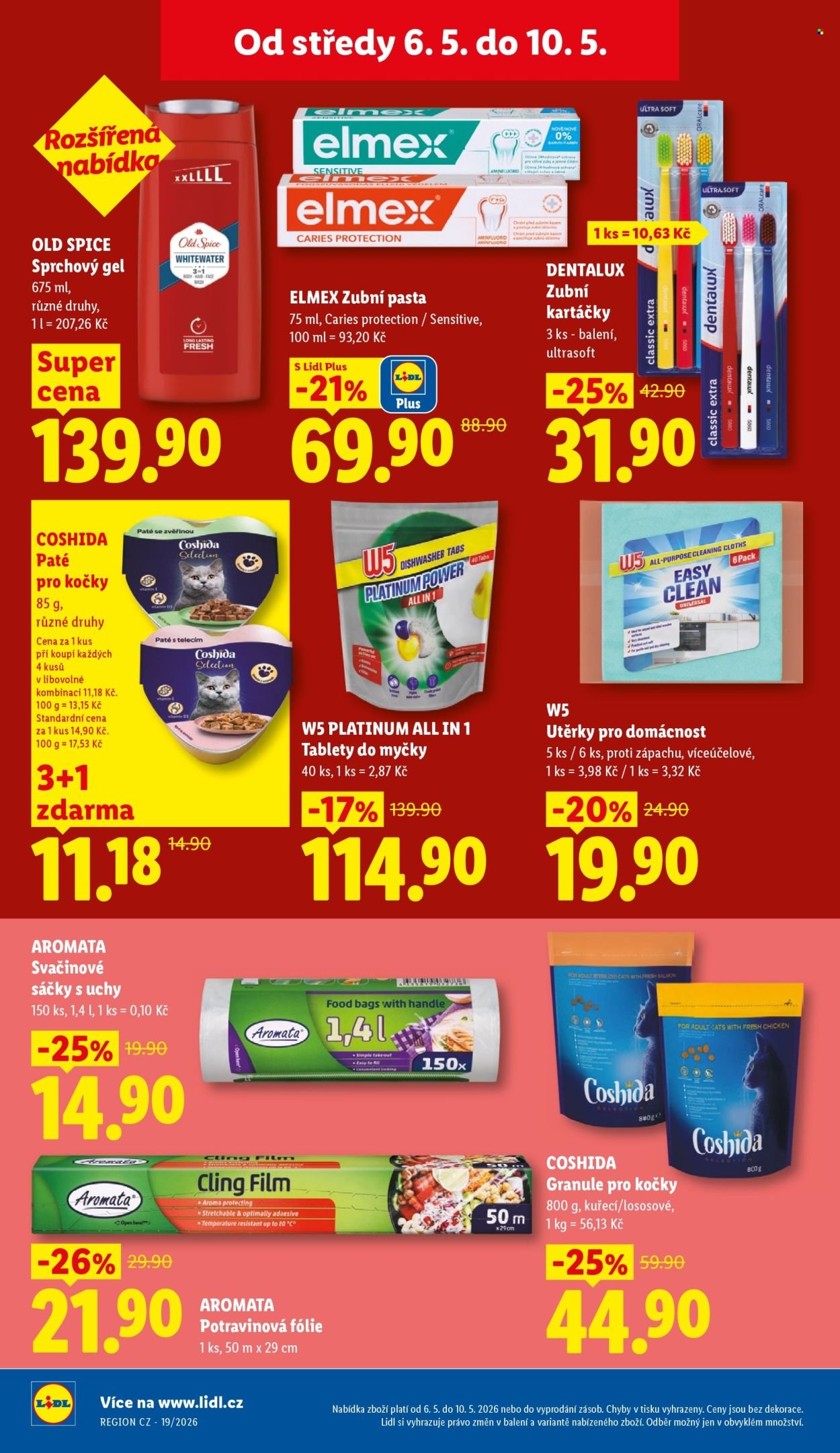 LIDL leták - Od středy 6.5.2026 (2026-05-06 - 2026-05-10)