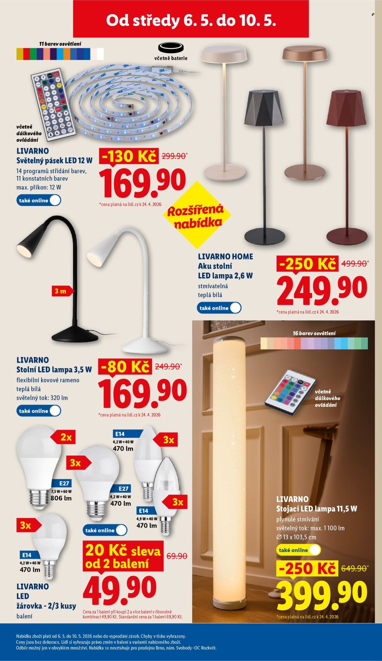 LIDL leták - Od středy 6.5.2026 (2026-05-06 - 2026-05-10)