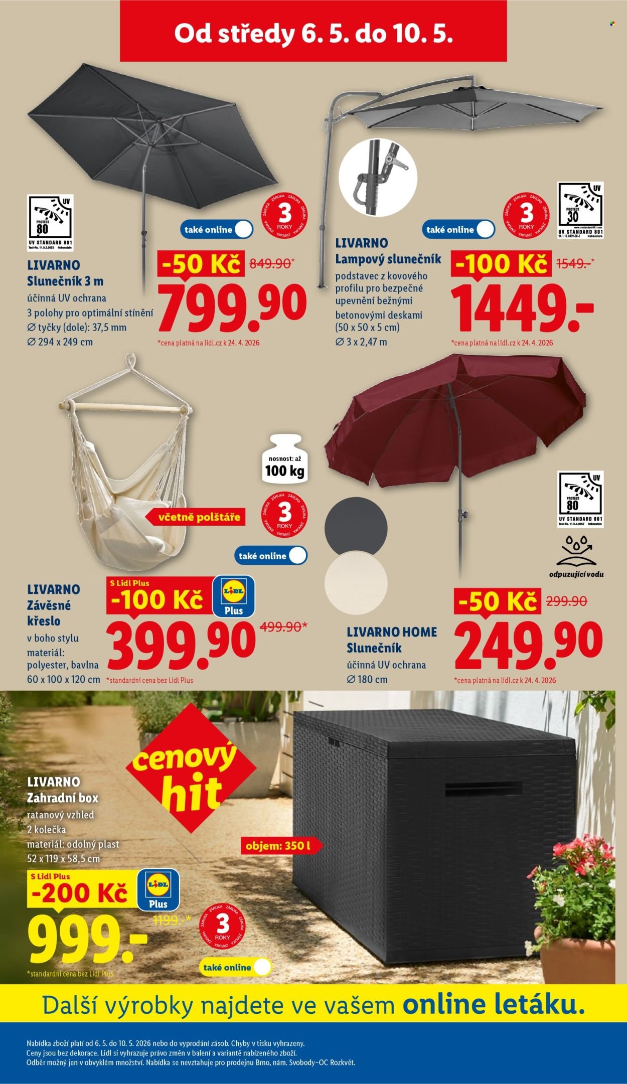 LIDL leták - Od středy 6.5.2026 (2026-05-06 - 2026-05-10)