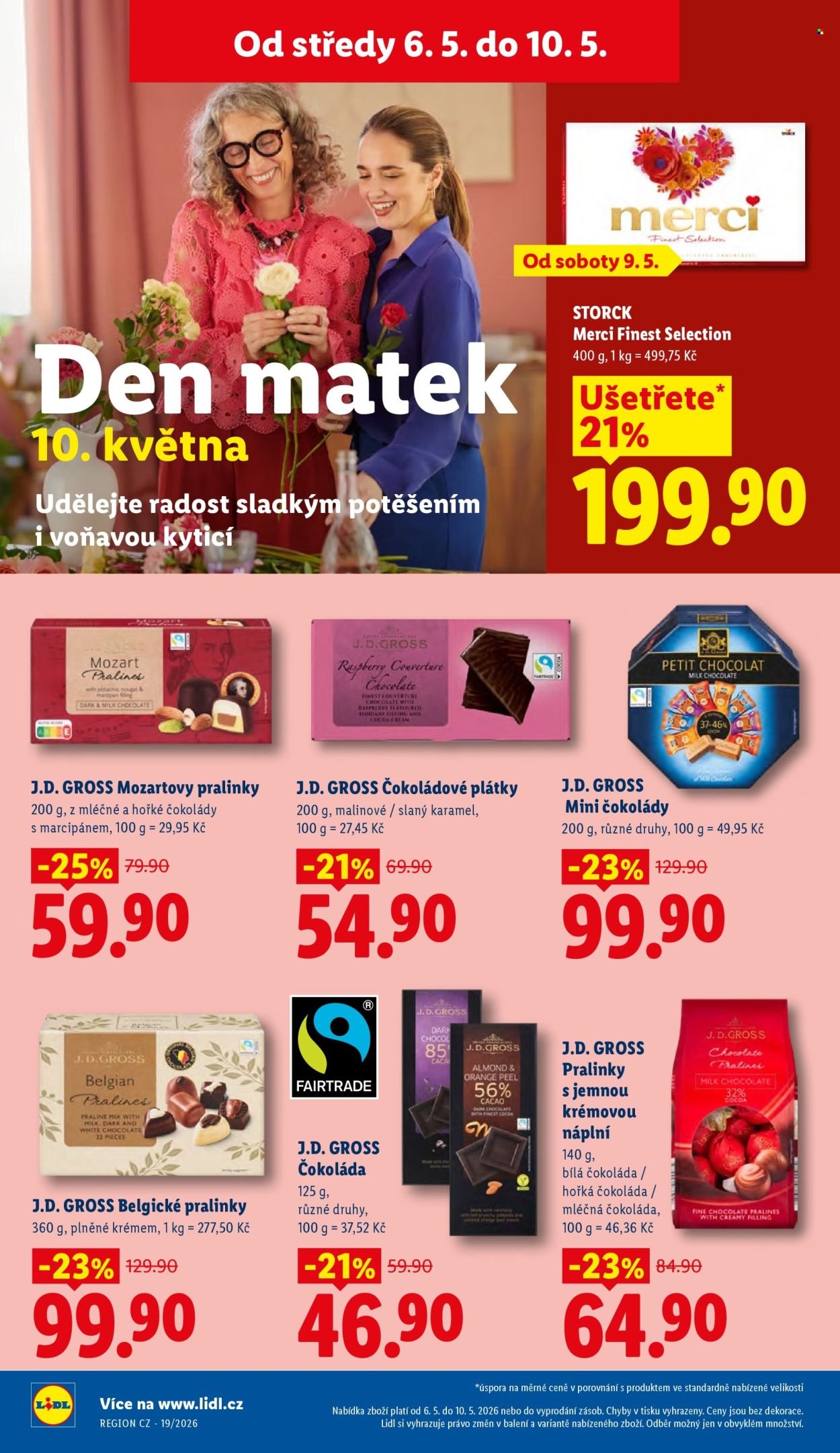 LIDL leták - Od středy 6.5.2026 (2026-05-06 - 2026-05-10)