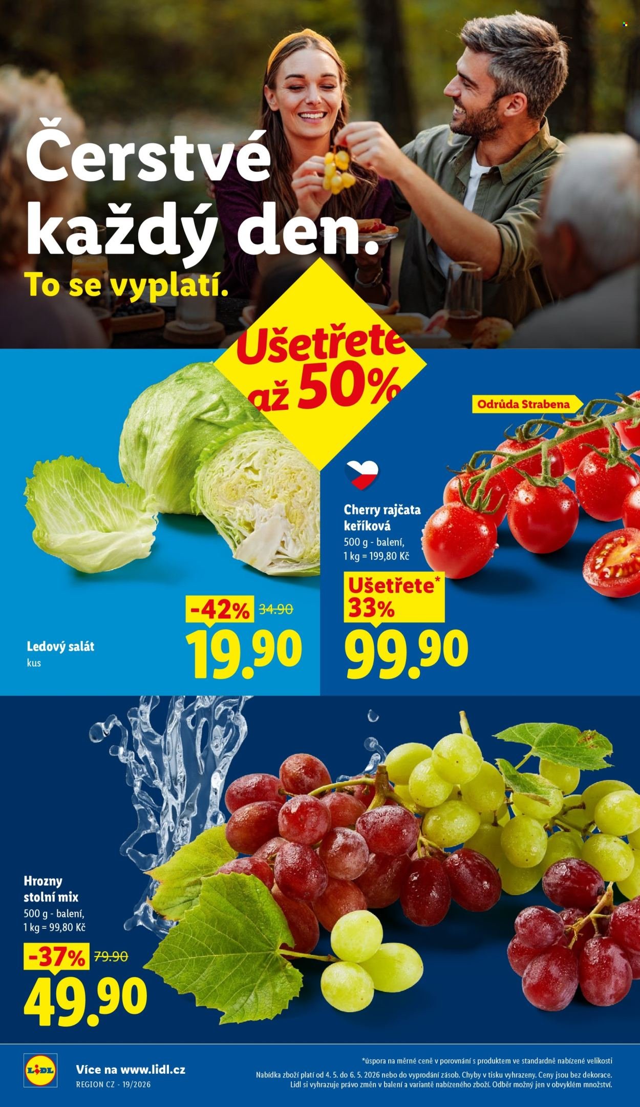 LIDL leták - Od středy 6.5.2026 (2026-05-06 - 2026-05-10)