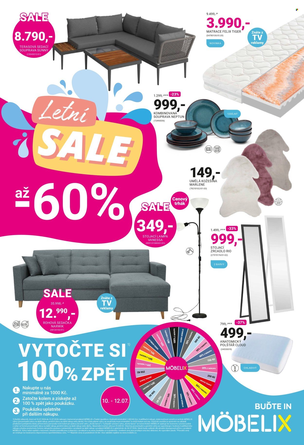 MÖBELIX leták - Letní sale až -60%