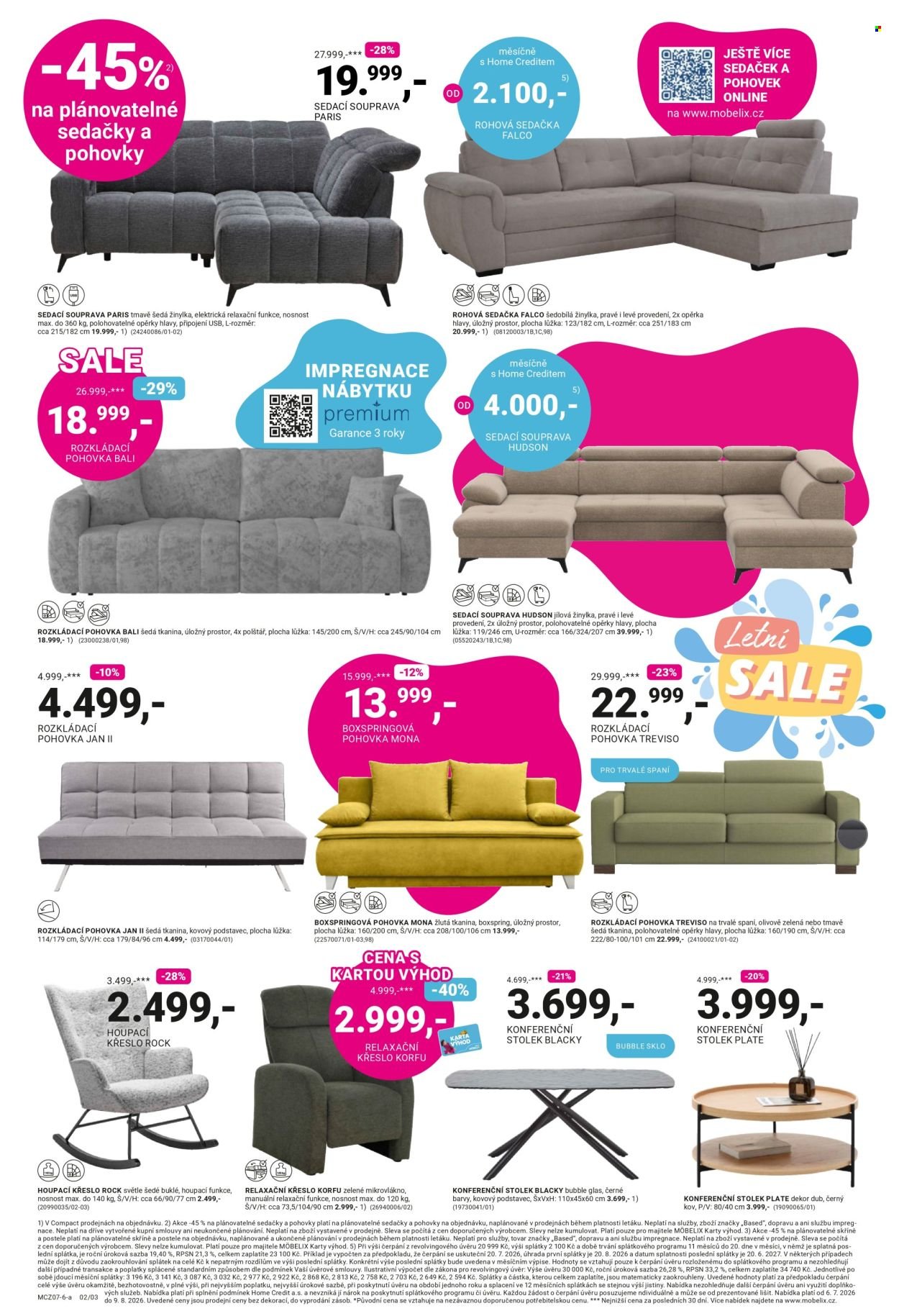 MÖBELIX leták - Letní sale až -60%