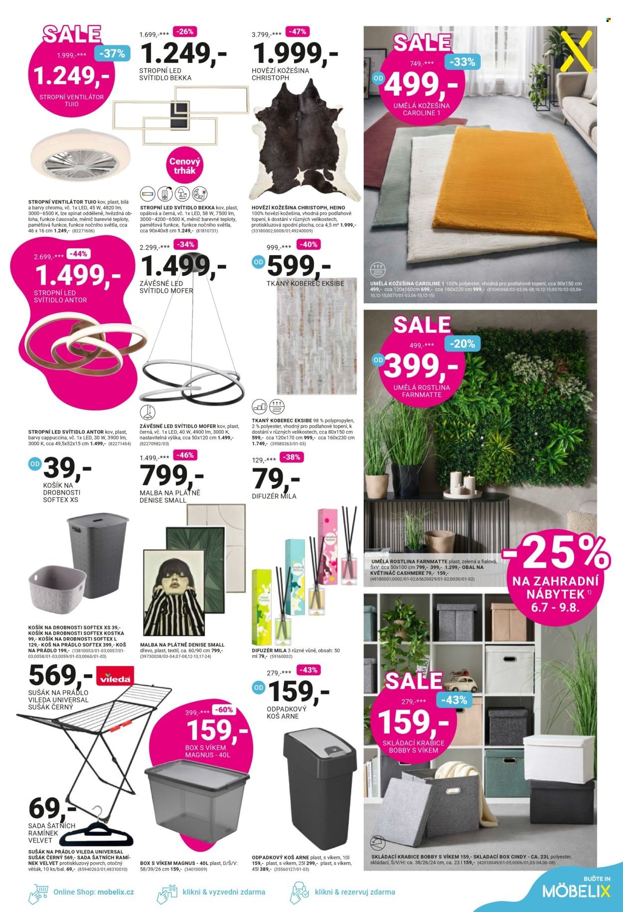 MÖBELIX leták - Letní sale až -60%