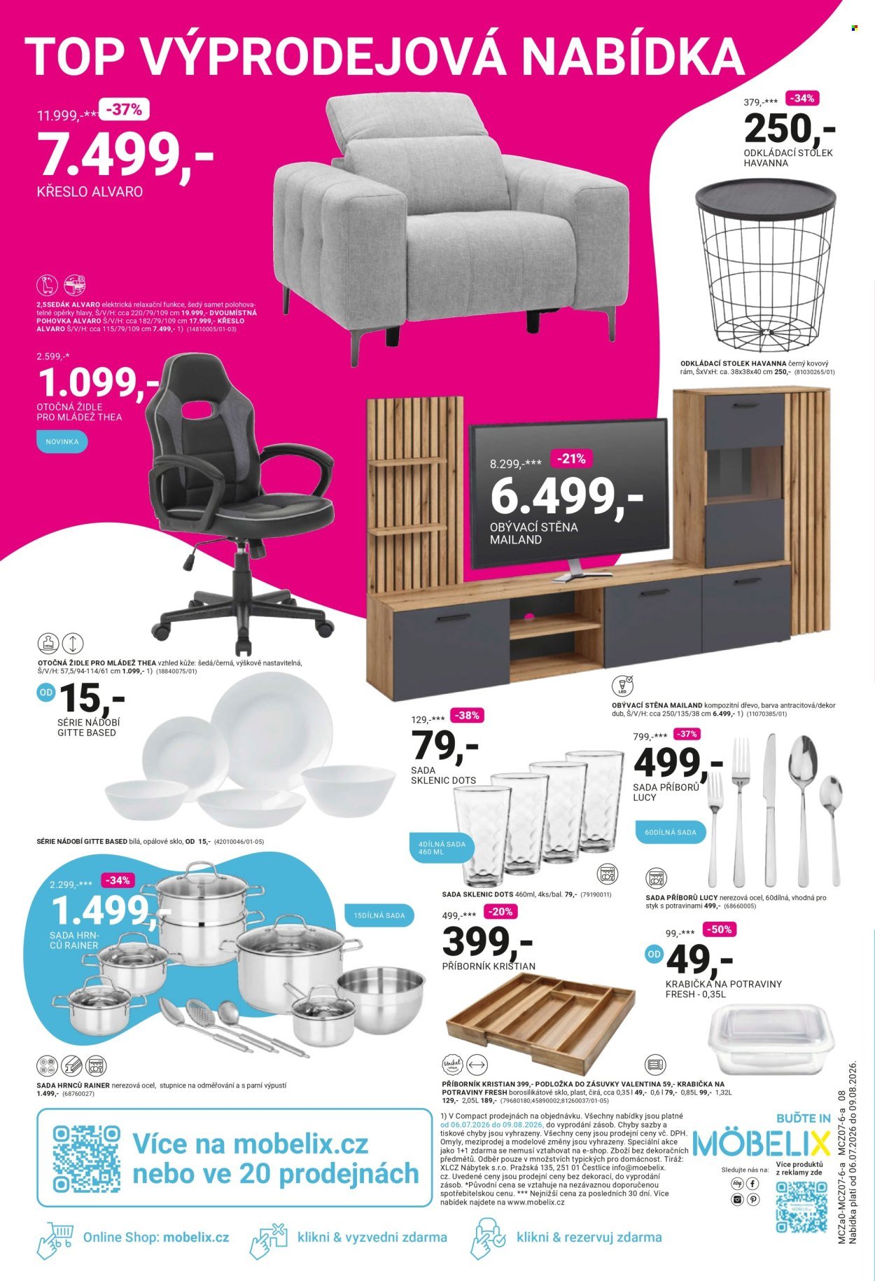 MÖBELIX leták - Letní sale až -60%