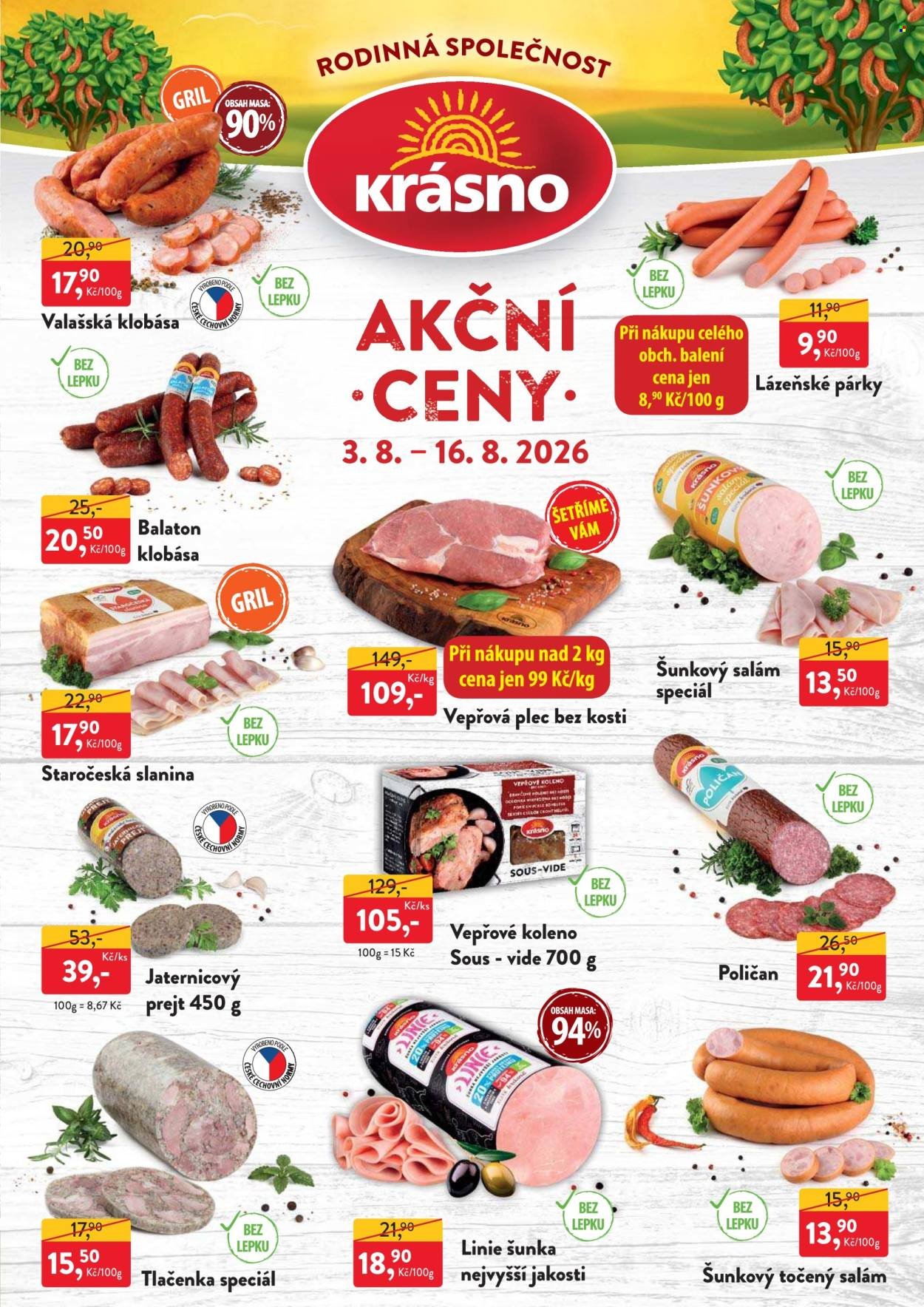 MP KRÁSNO leták - Od pondělí 3.8.2026