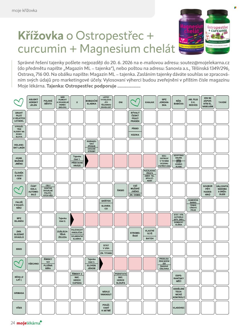 MOJELEKARNA.CZ leták - Květen/Červen (2026-05-01 - 2026-06-30)