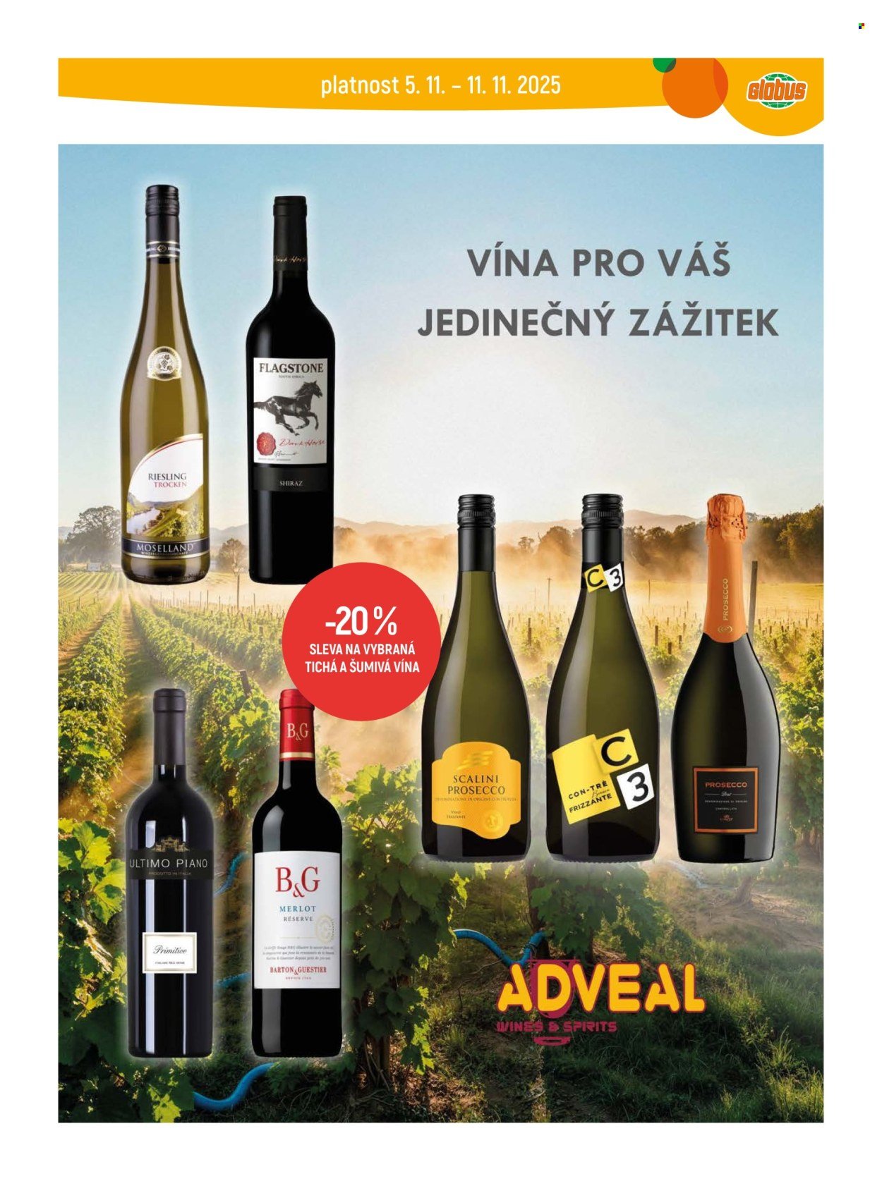 GLOBUS leták - Od středy 5.11.2025 (2025-11-05 - 2025-11-11)