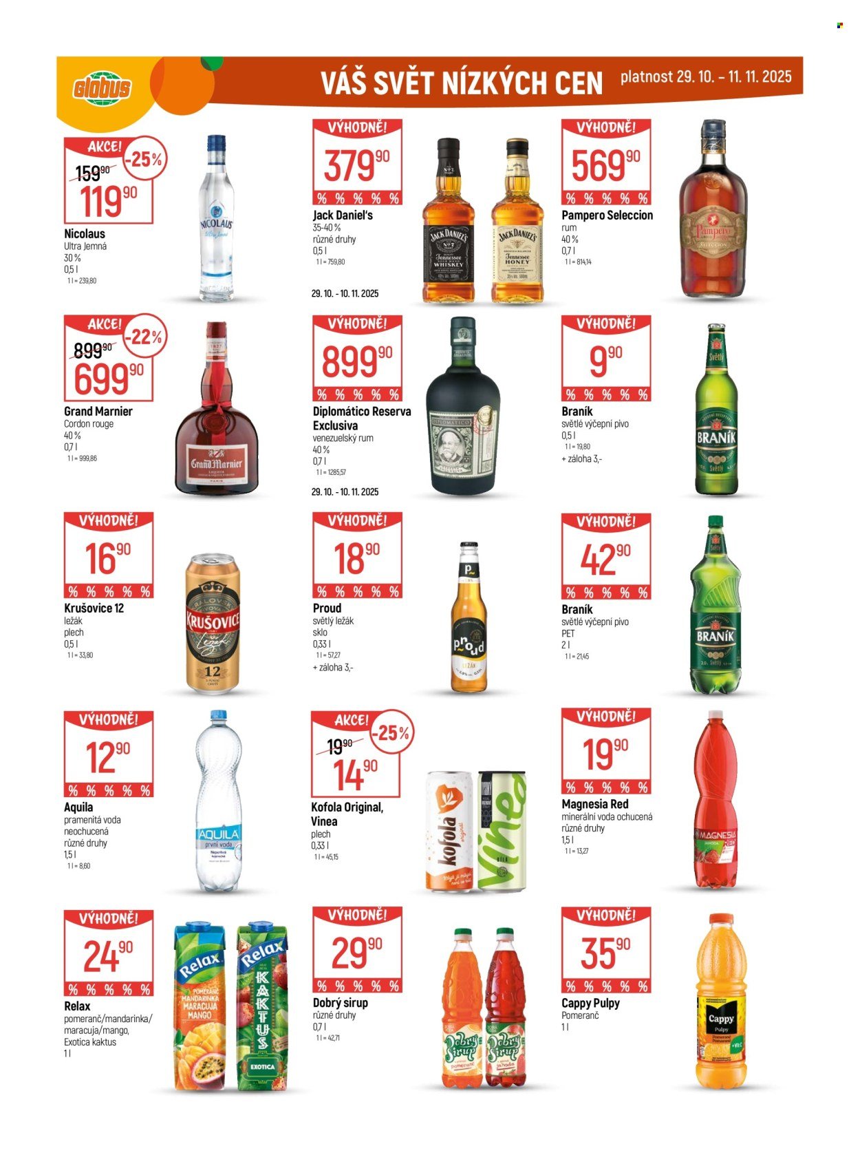 GLOBUS leták - Od středy 5.11.2025 (2025-11-05 - 2025-11-11)