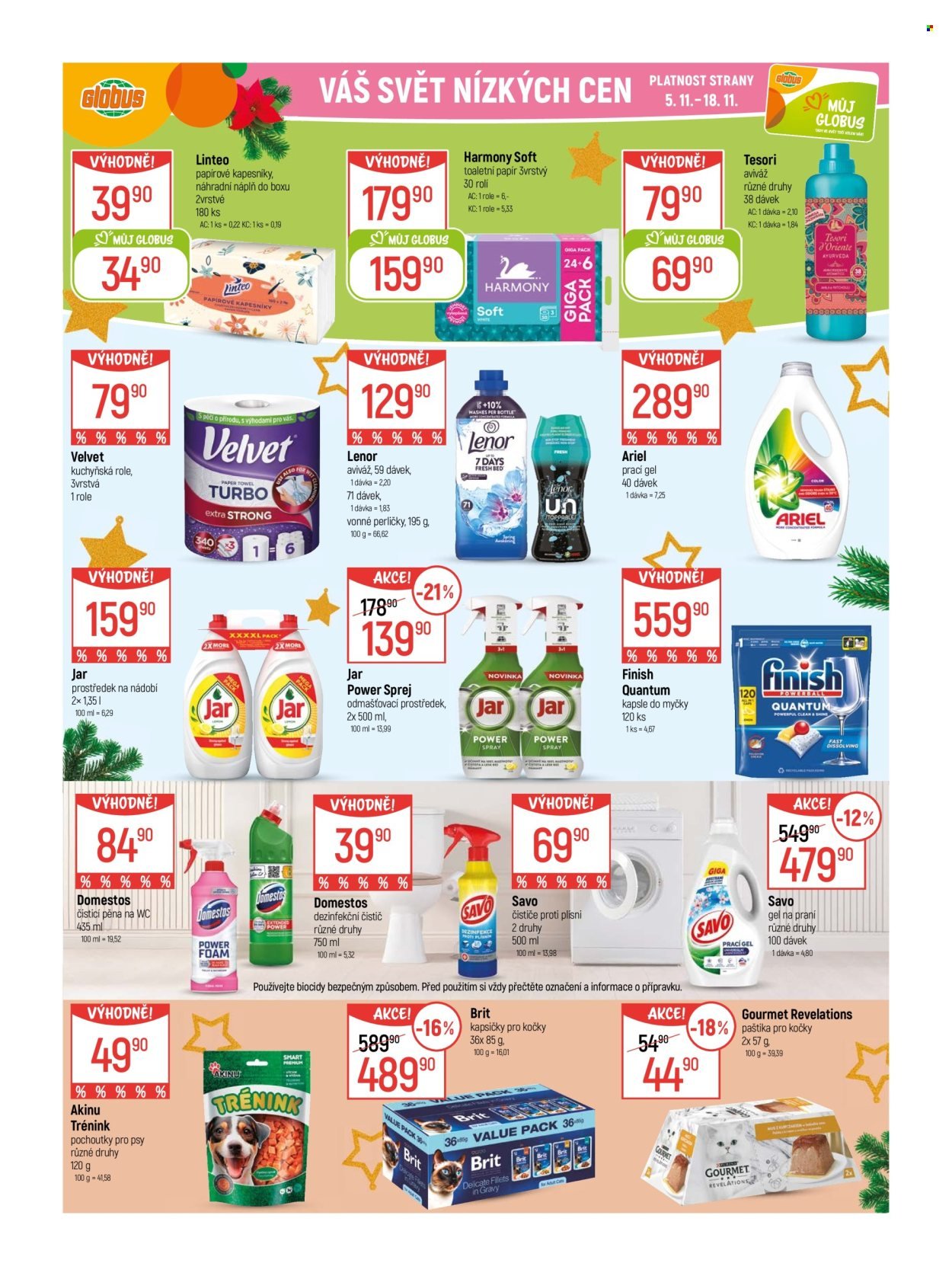 GLOBUS leták - Od středy 5.11.2025 (2025-11-05 - 2025-11-11)