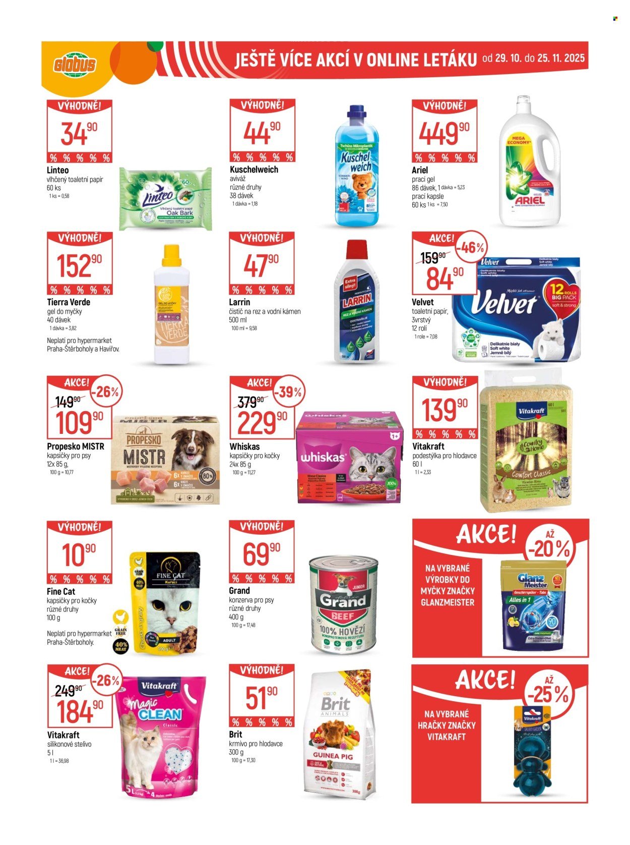GLOBUS leták - Od středy 5.11.2025 (2025-11-05 - 2025-11-11)