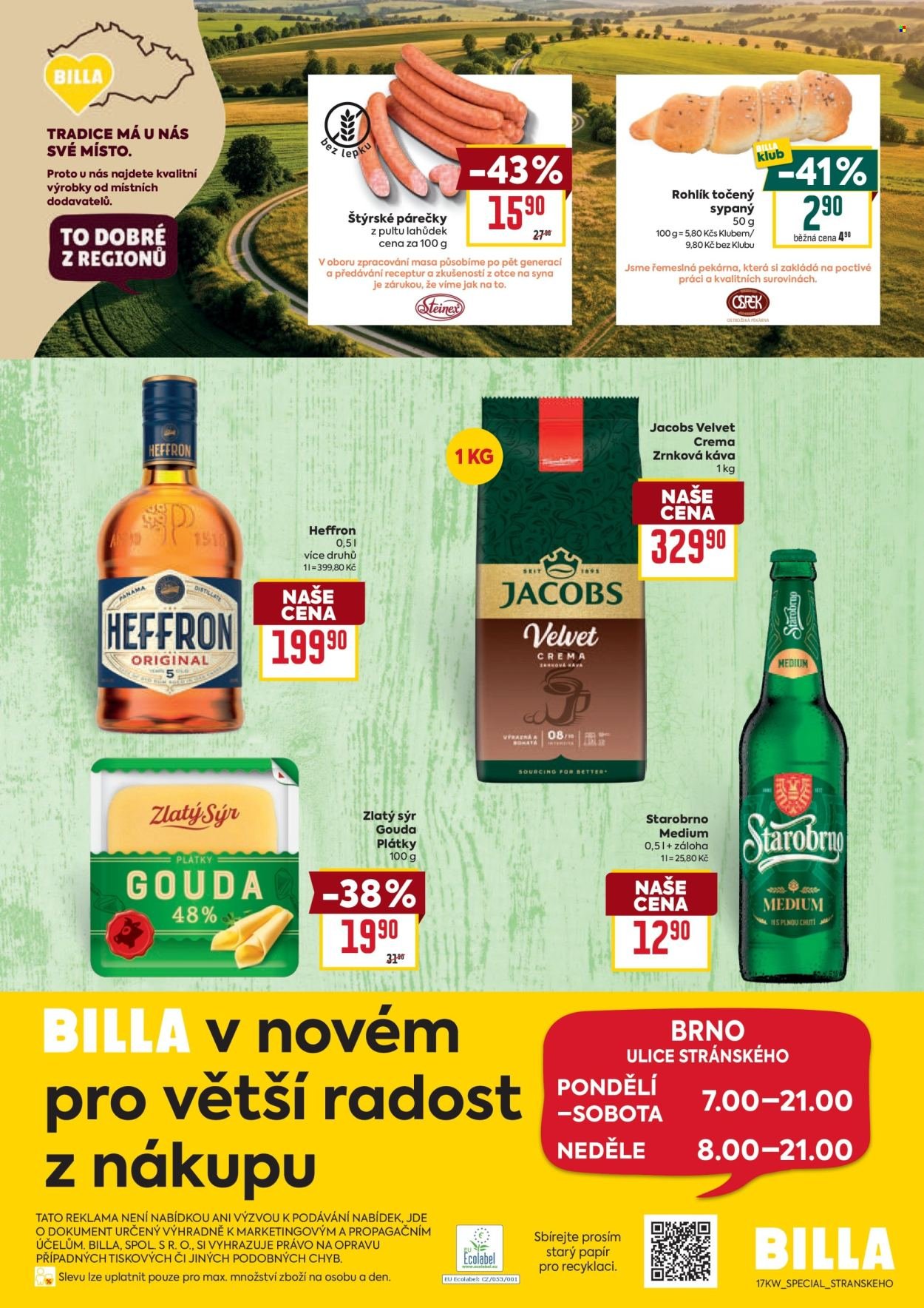 BILLA leták - Speciál: Brno (2026-04-22 - 2026-04-28)