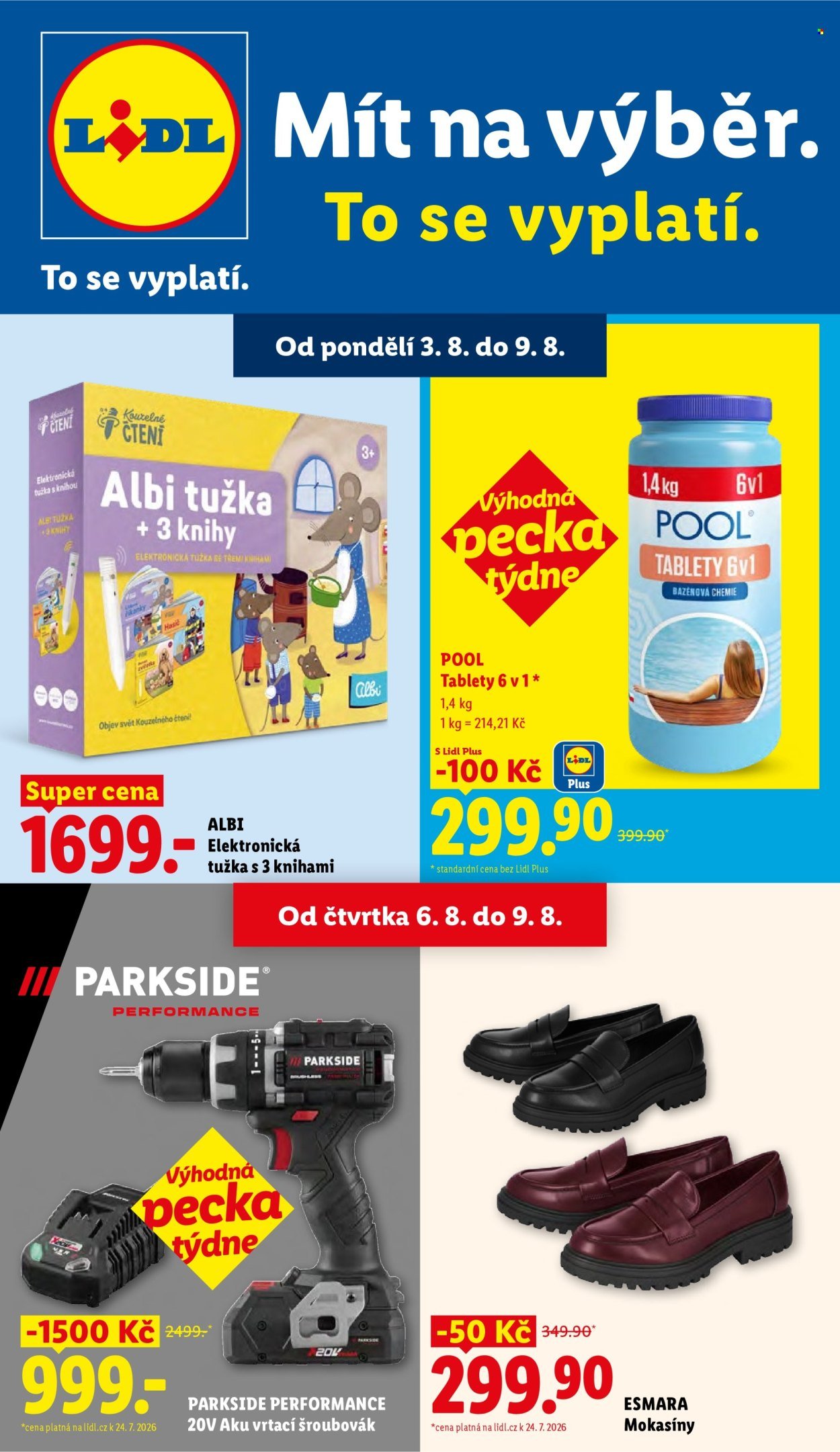 LIDL leták - Spotřební zboží