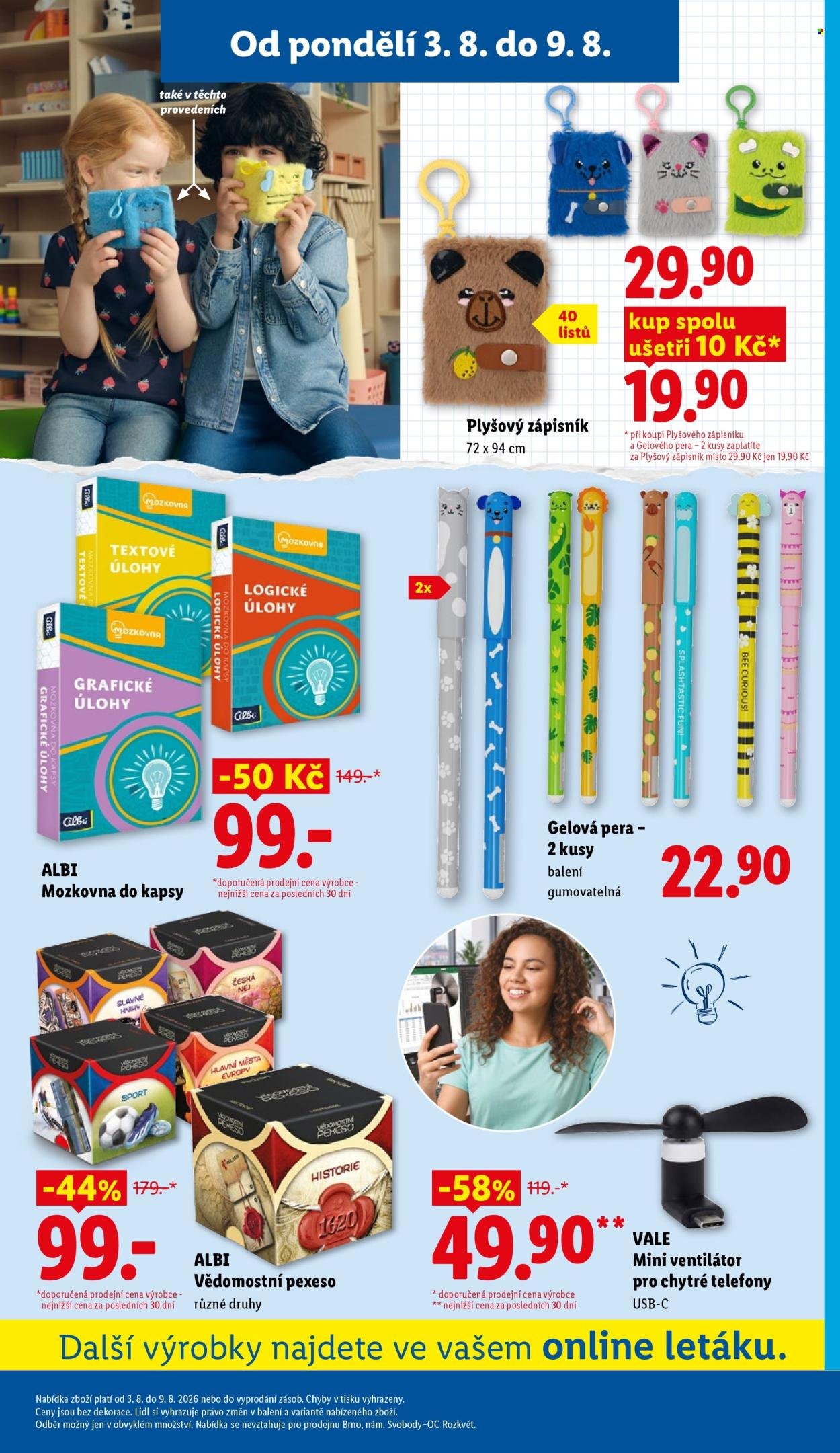 LIDL leták - Spotřební zboží