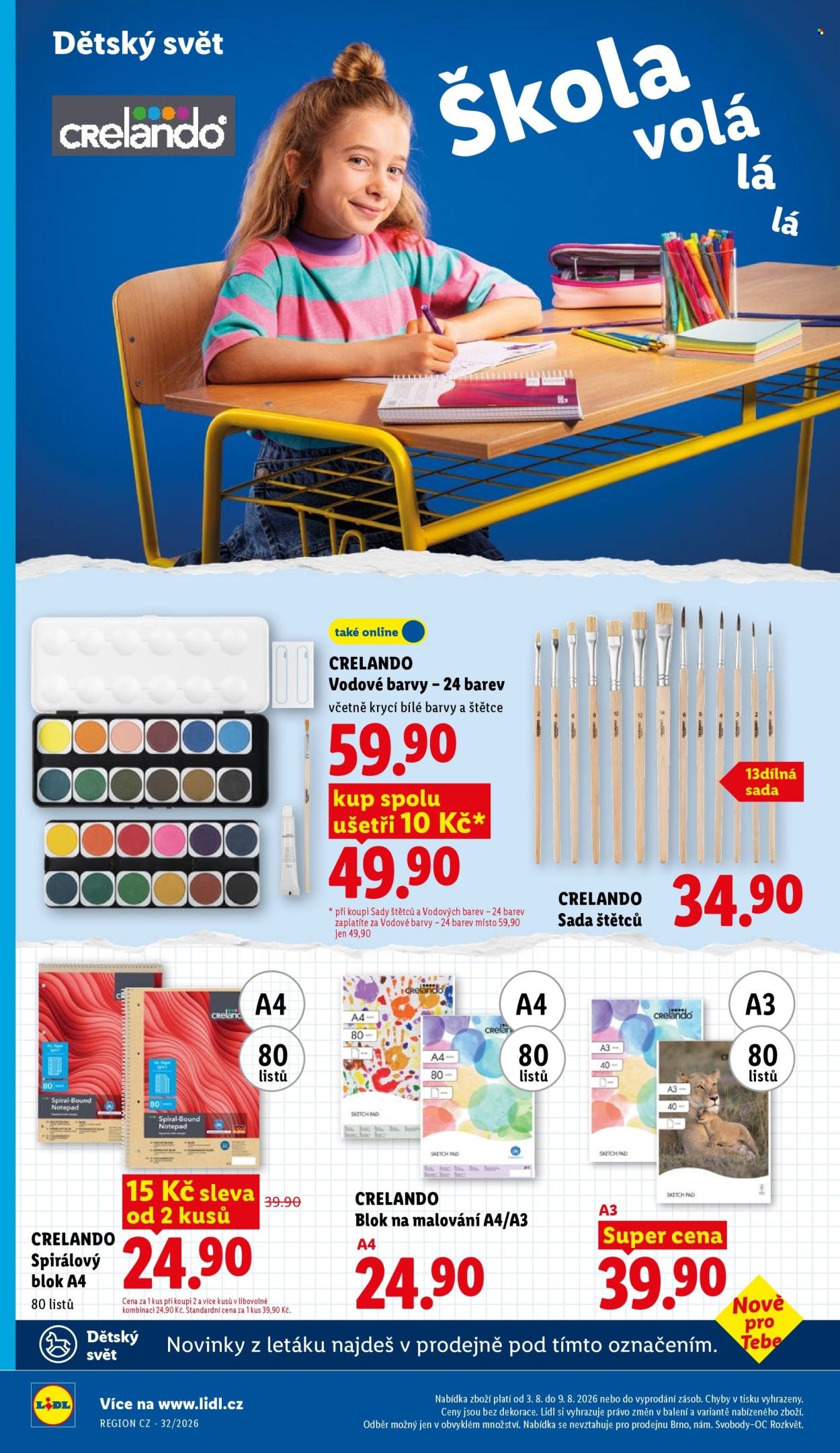 LIDL leták - Spotřební zboží