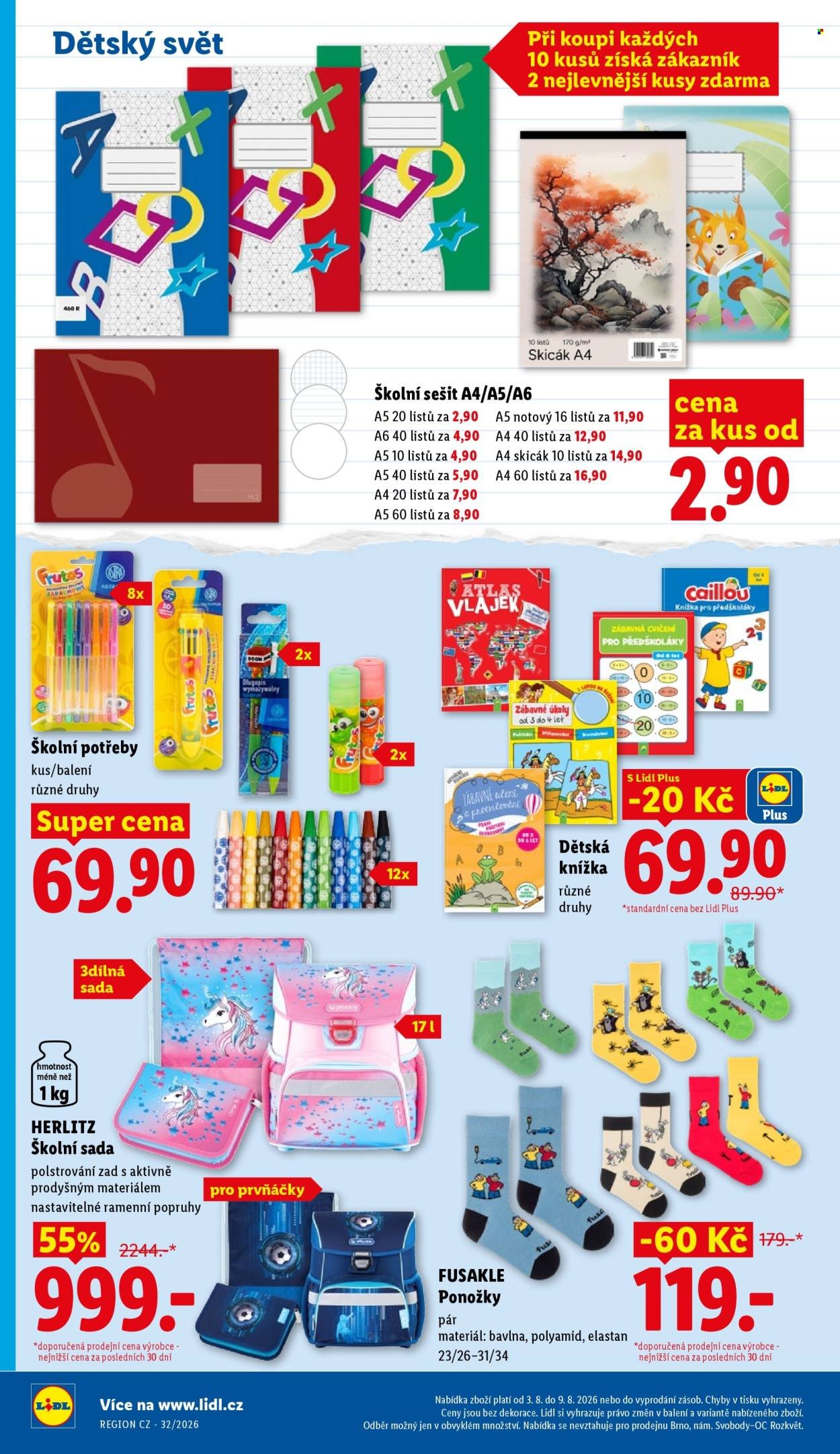 LIDL leták - Spotřební zboží