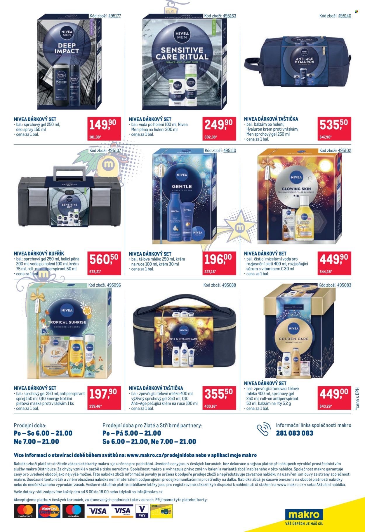 MAKRO leták - Dárkové balíčky (2025-10-22 - 2025-11-18)