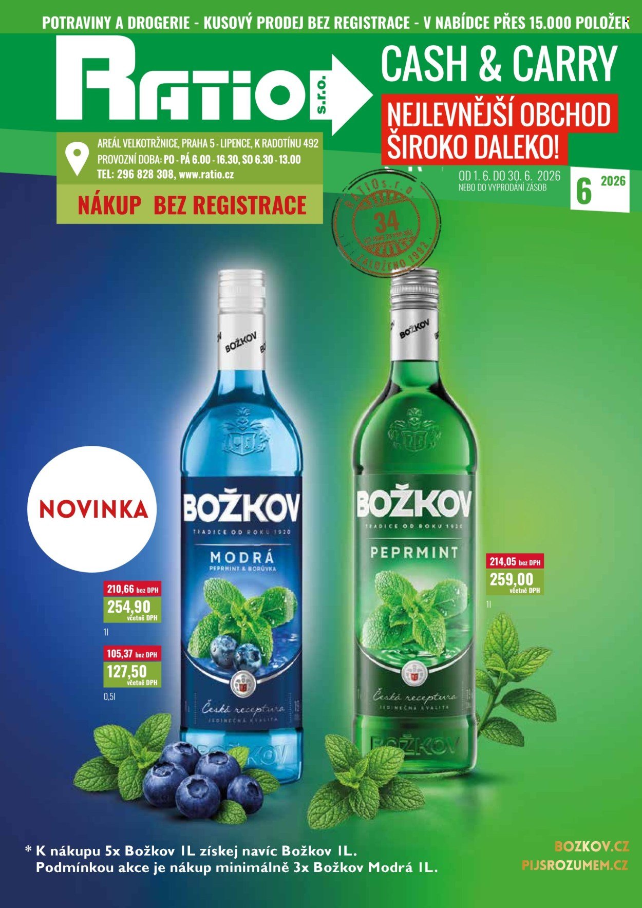 RATIO leták - Od pondělí 1.6.2026