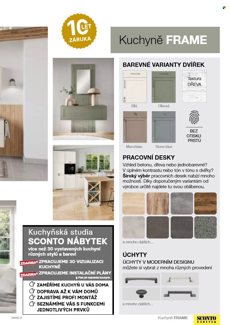 SCONTO NÁBYTEK leták - Katalog kuchyní (2026-01-07)
