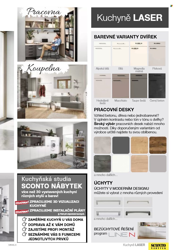 SCONTO NÁBYTEK leták - Katalog kuchyní (2026-01-07)