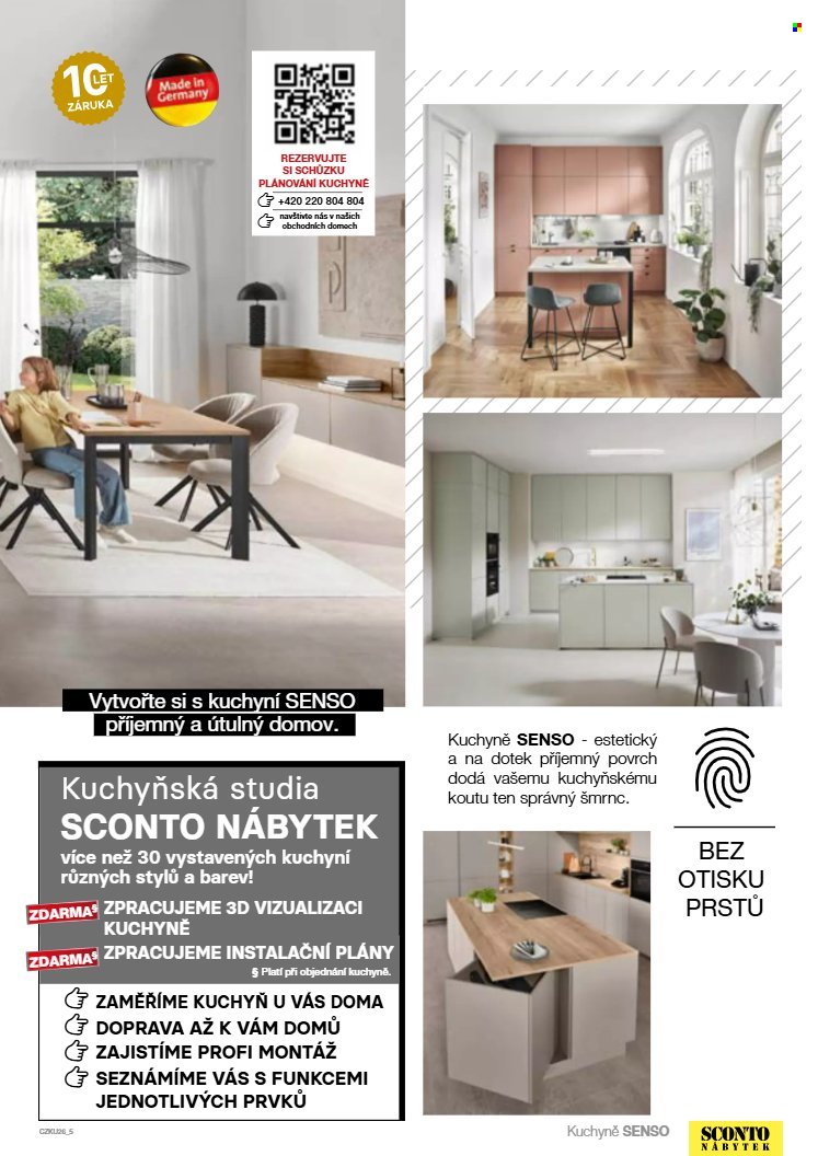 SCONTO NÁBYTEK leták - Katalog kuchyní (2026-01-07)