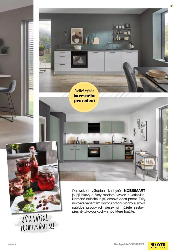 SCONTO NÁBYTEK leták - Katalog kuchyní (2026-01-07)