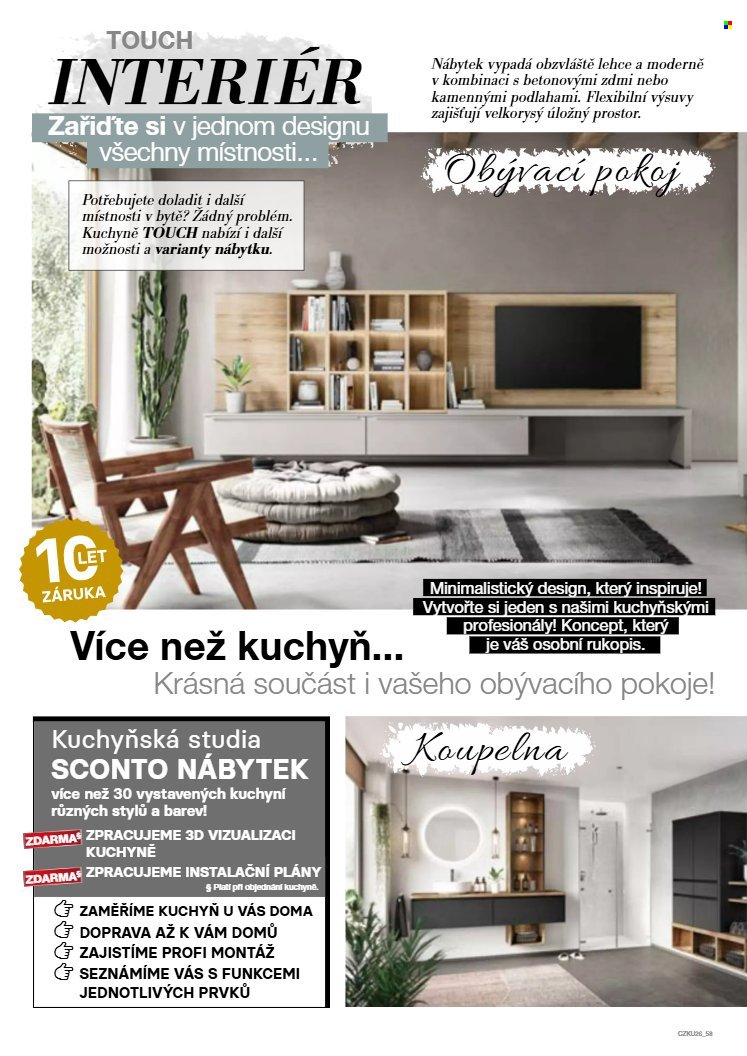 SCONTO NÁBYTEK leták - Katalog kuchyní (2026-01-07)
