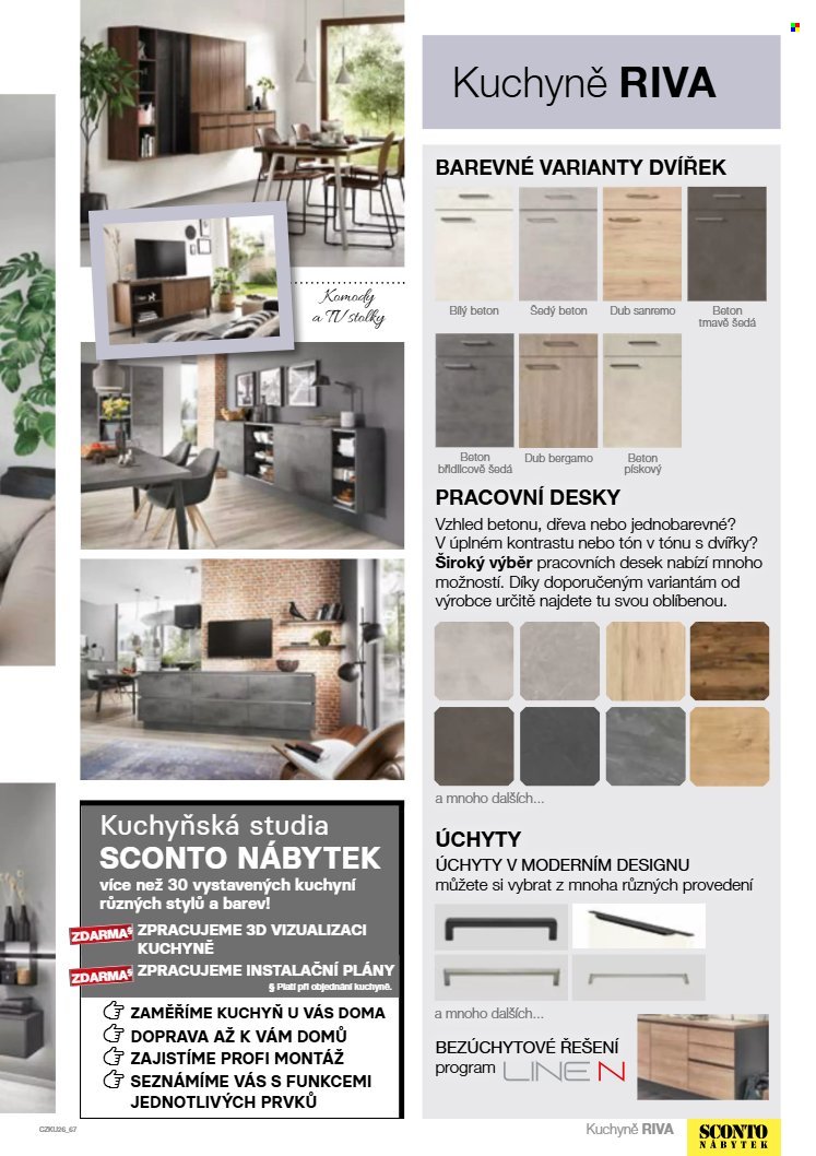 SCONTO NÁBYTEK leták - Katalog kuchyní (2026-01-07)